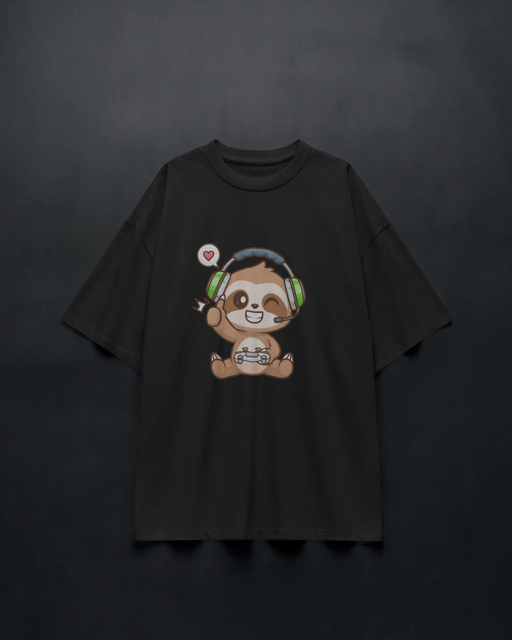 Gamer Sloth Vibes Tee