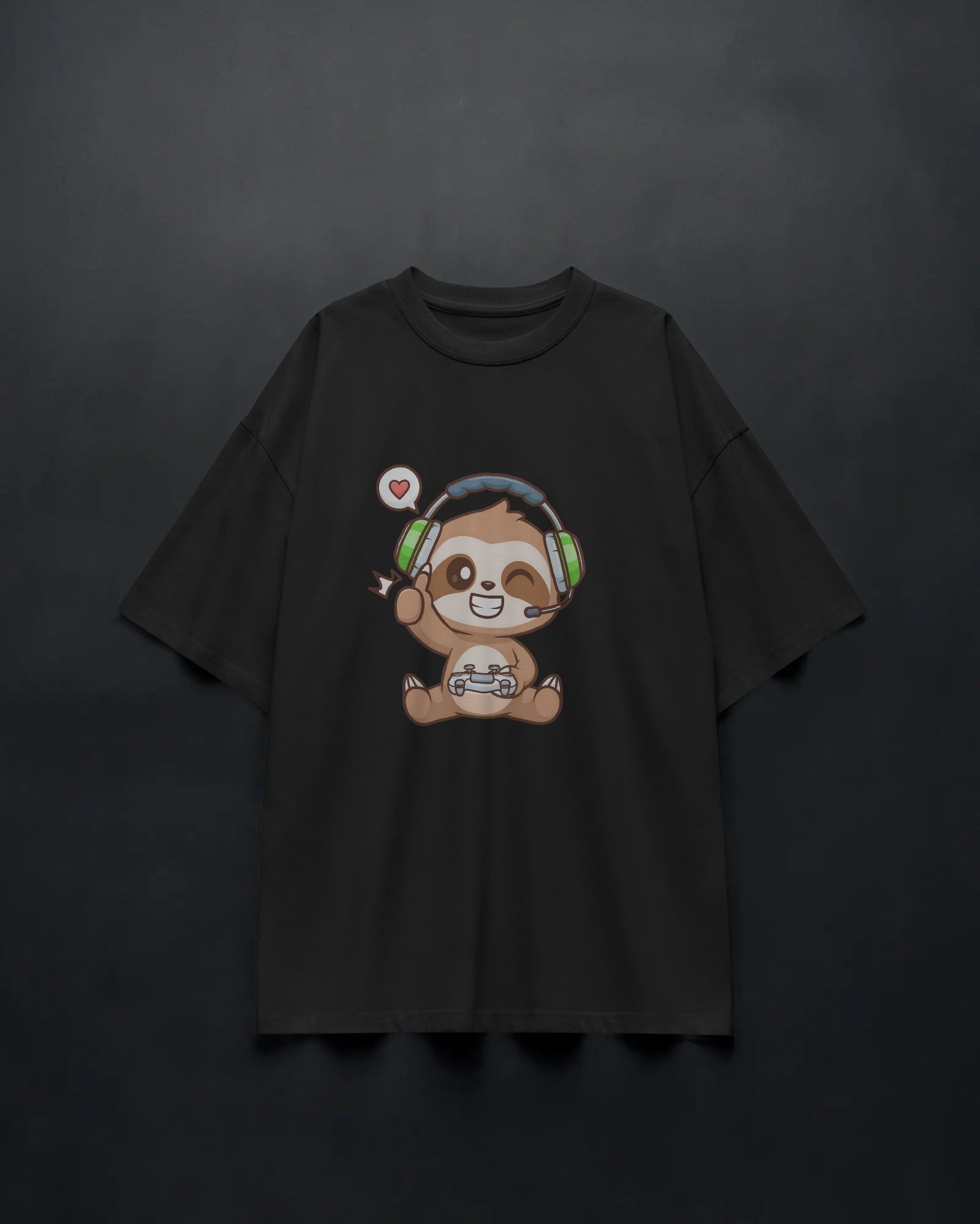 Gamer Sloth Vibes Tee