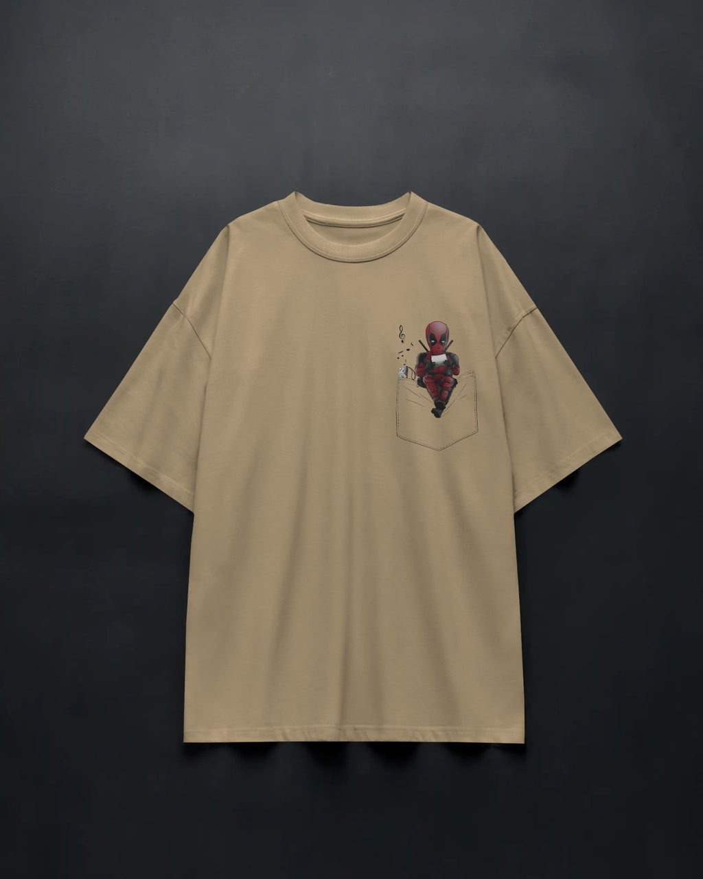 Pocket Deadpool Vibes Tee
