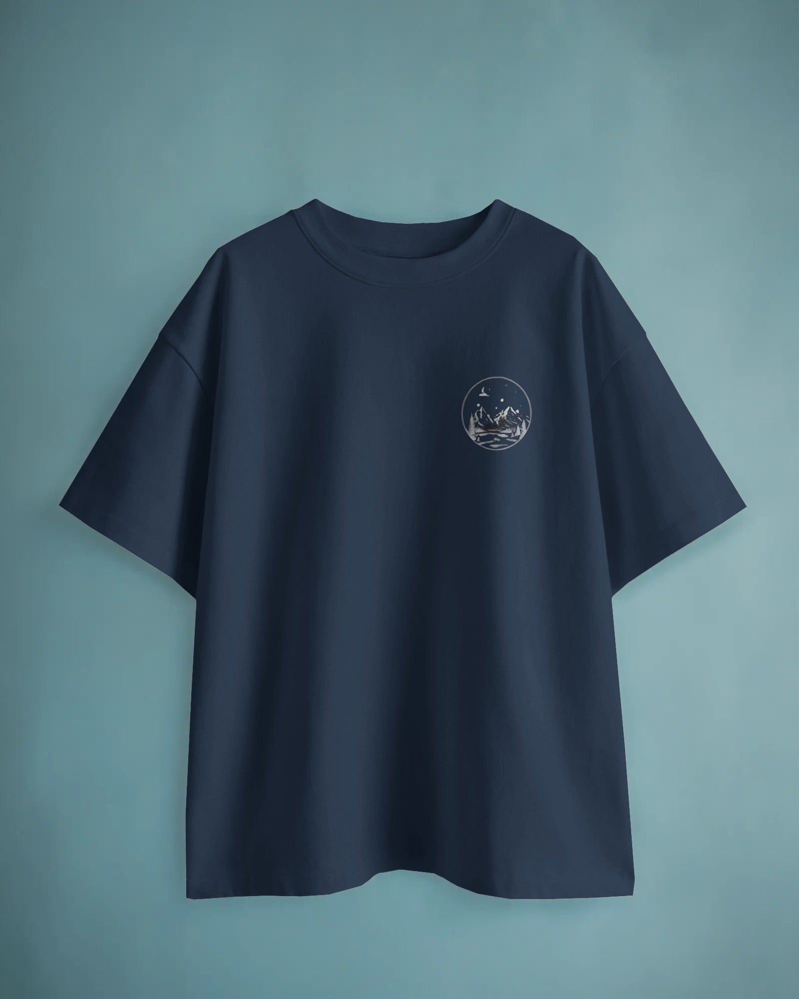 Moon Phase Oversized T-Shirt