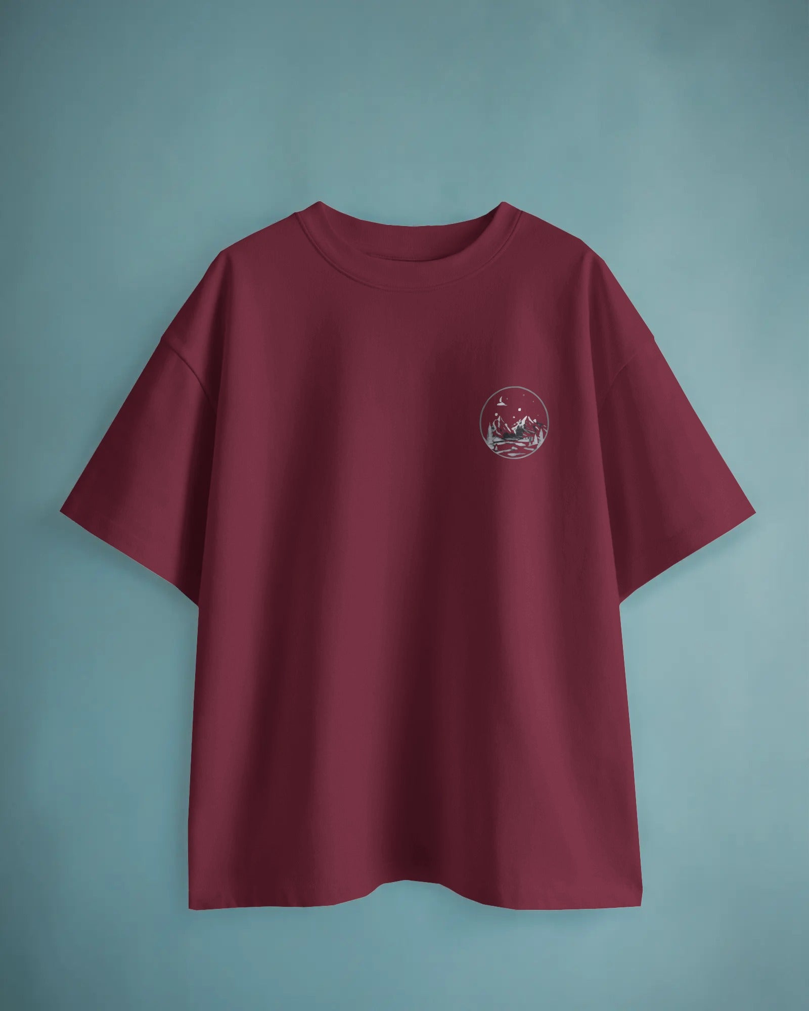 Moon Phase Oversized T-Shirt