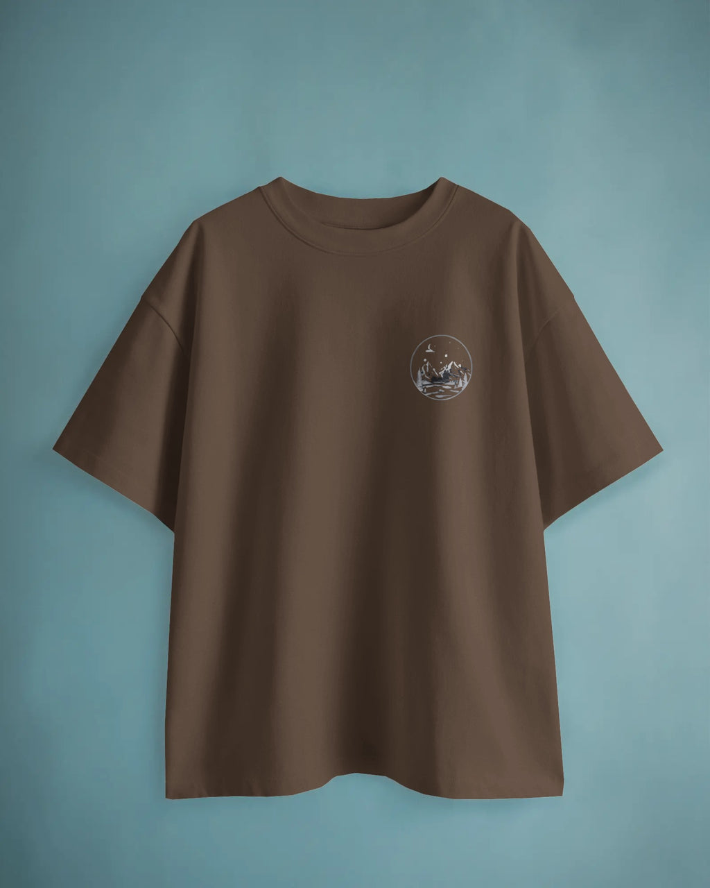 Moon Phase Oversized T-Shirt
