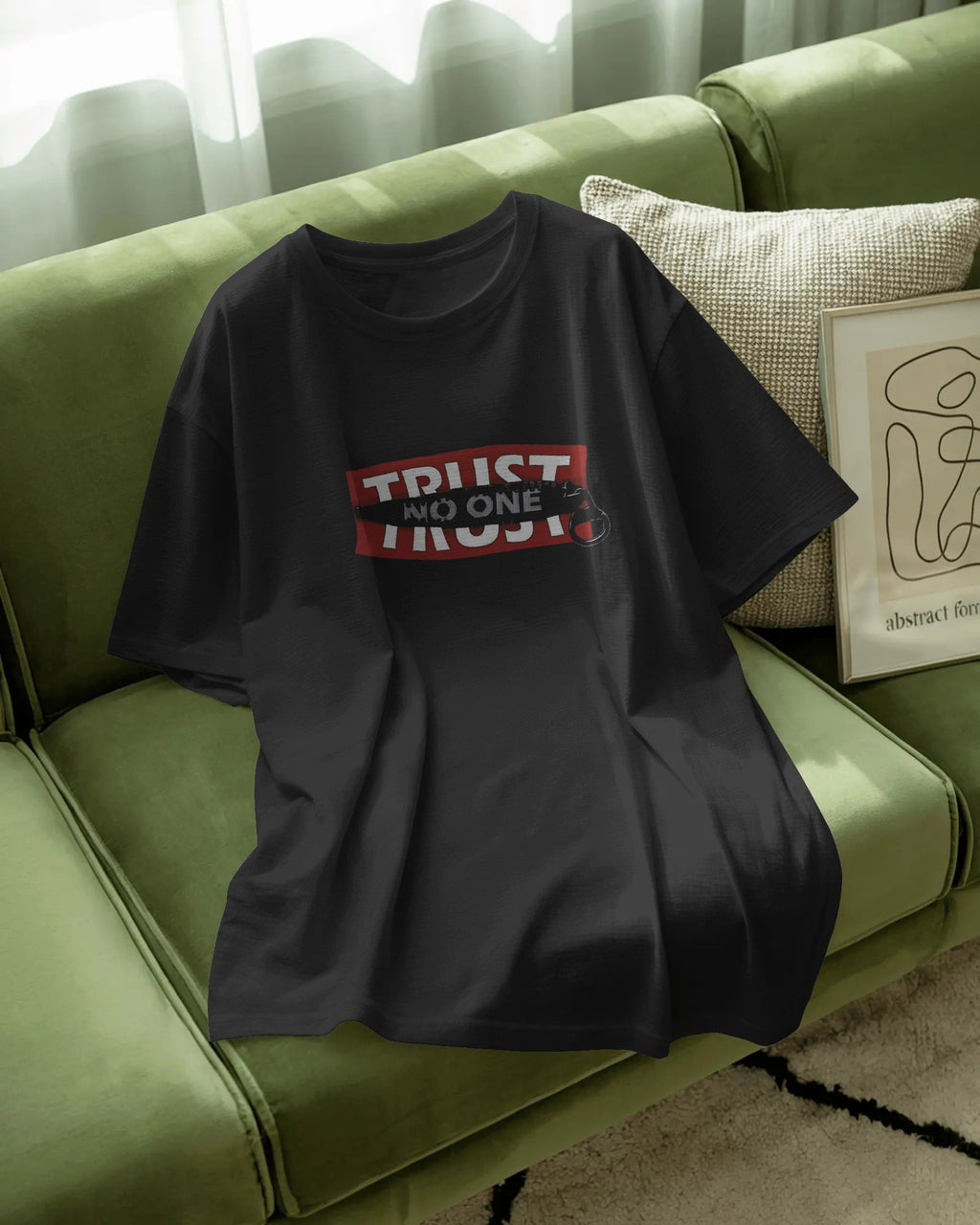 No Trust Oversized Tee