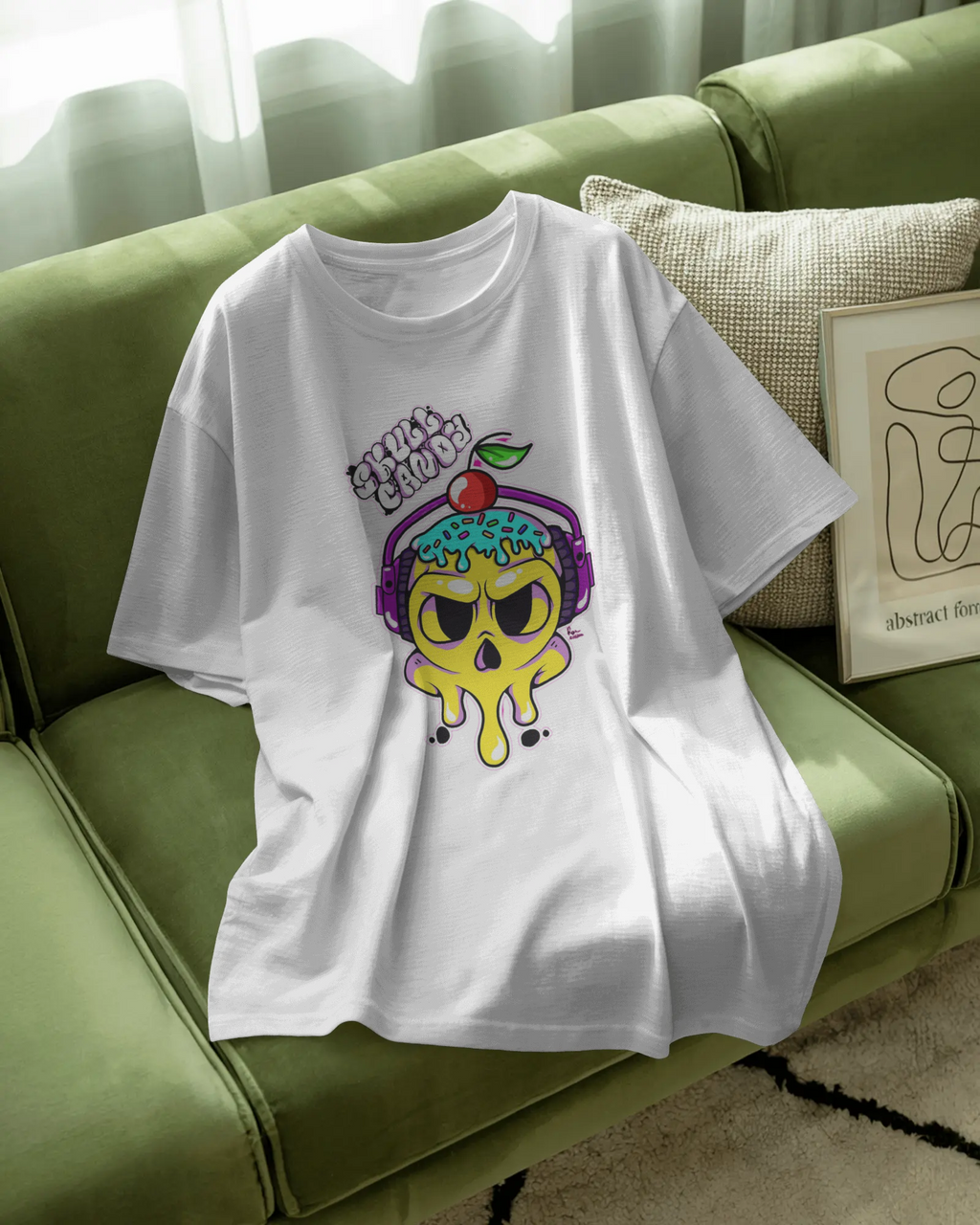 Chill & Groovy Skull Tee