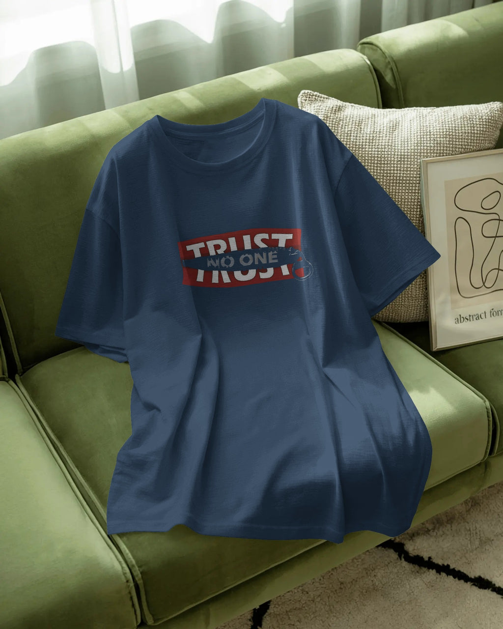 No Trust Oversized Tee