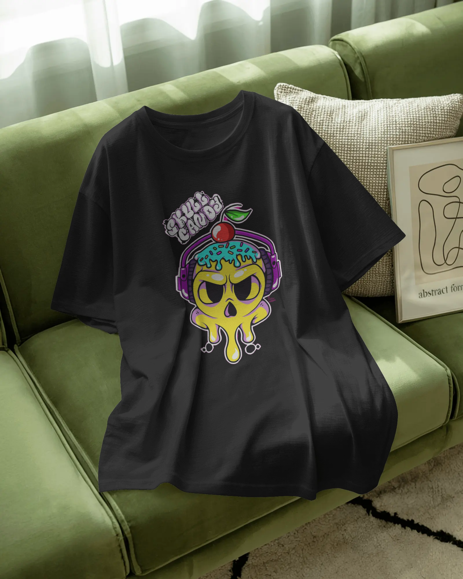 Chill & Groovy Skull Tee