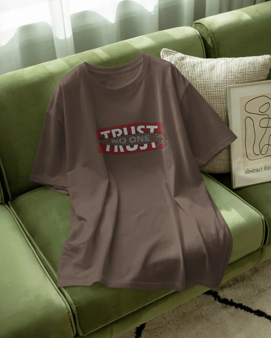 No Trust Oversized Tee