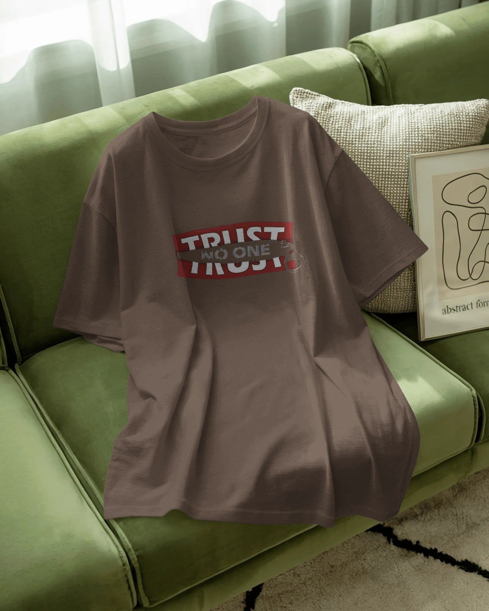 No Trust Oversized Tee