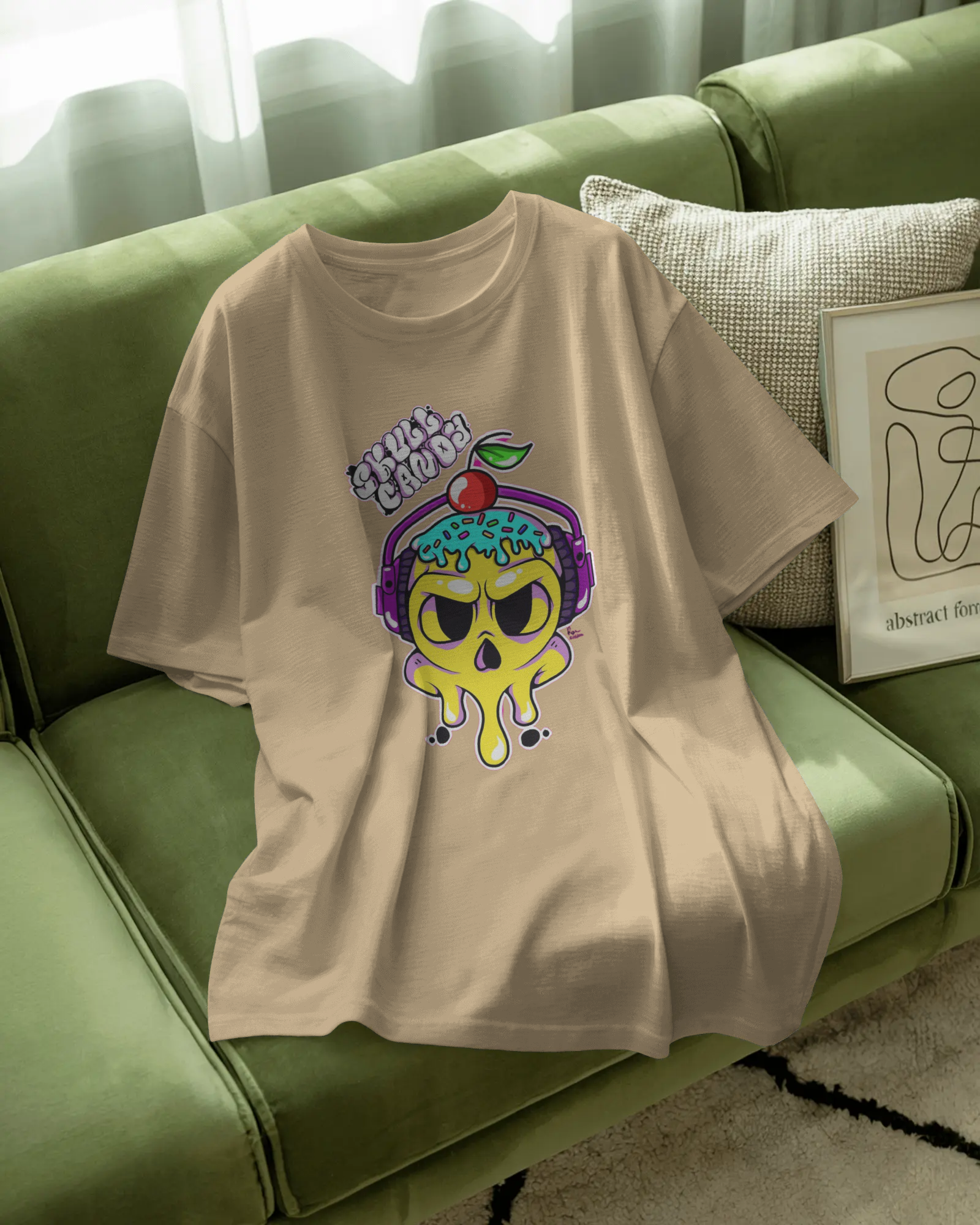 Chill & Groovy Skull Tee