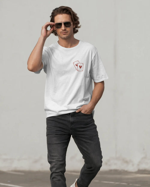 Ace of Hearts Oversized T-Shirt