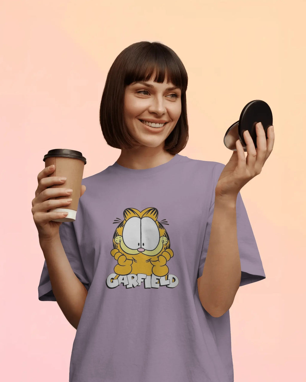 Garfield Mood Oversized T-Shirt