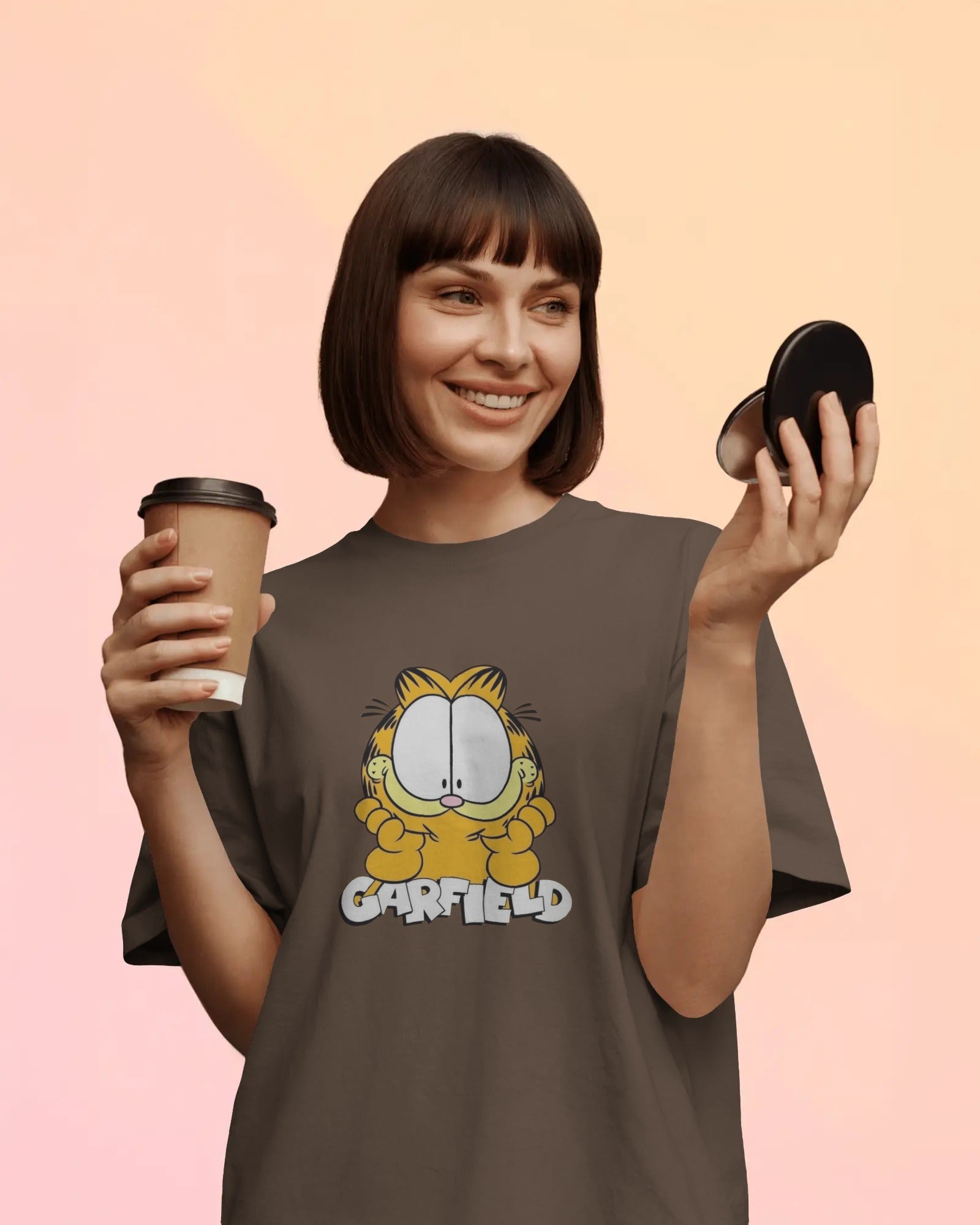 Garfield Mood Oversized T-Shirt