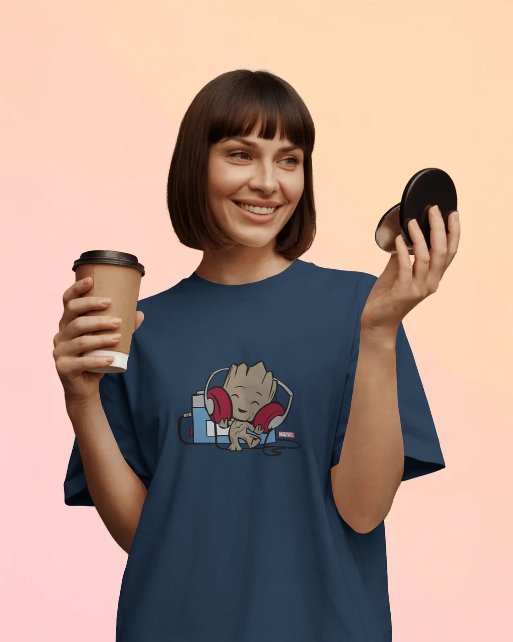 Dancing Groot Oversized Tee