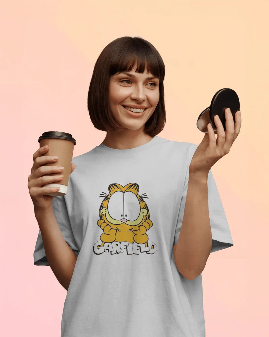 Garfield Mood Oversized T-Shirt