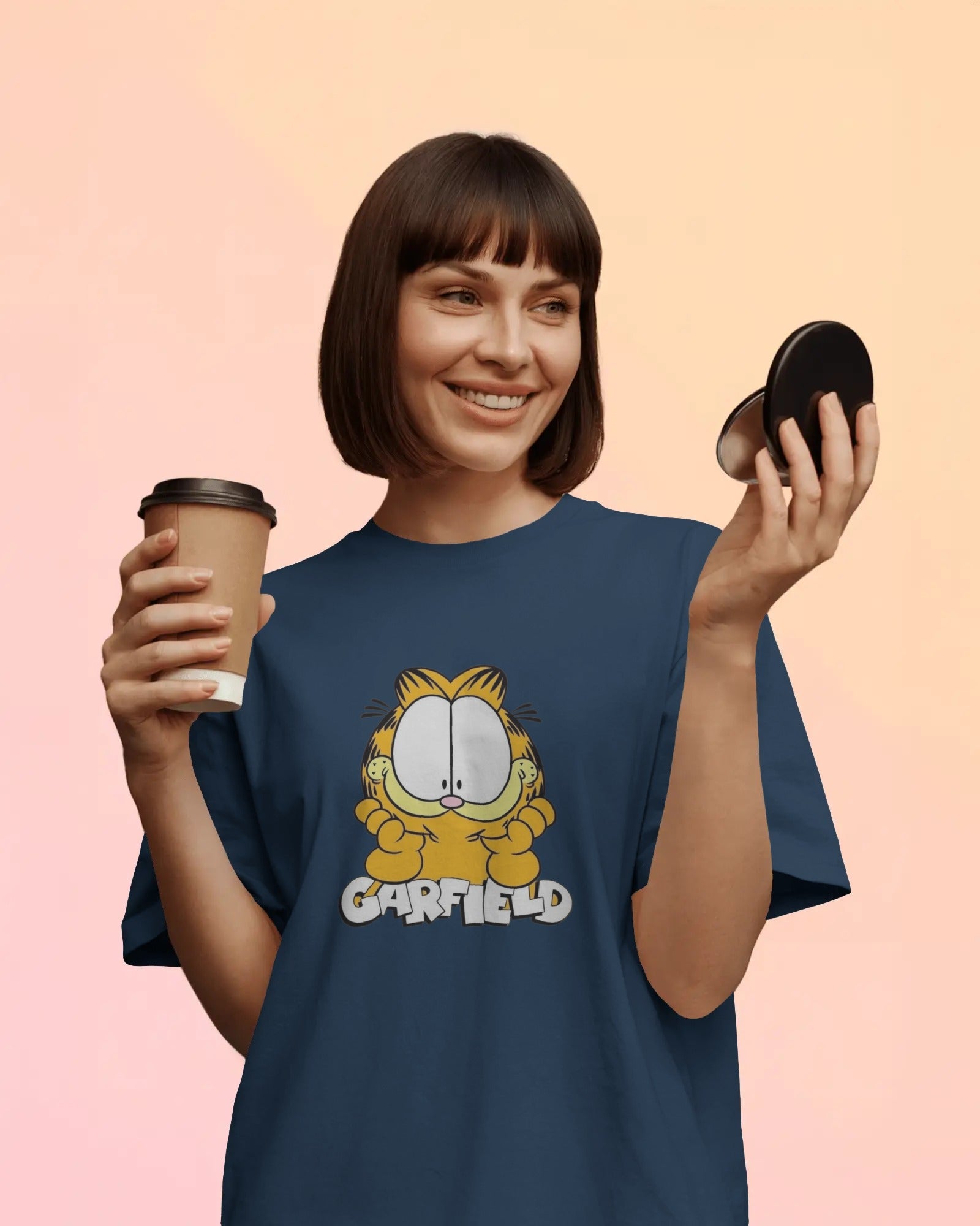 Garfield Mood Oversized T-Shirt