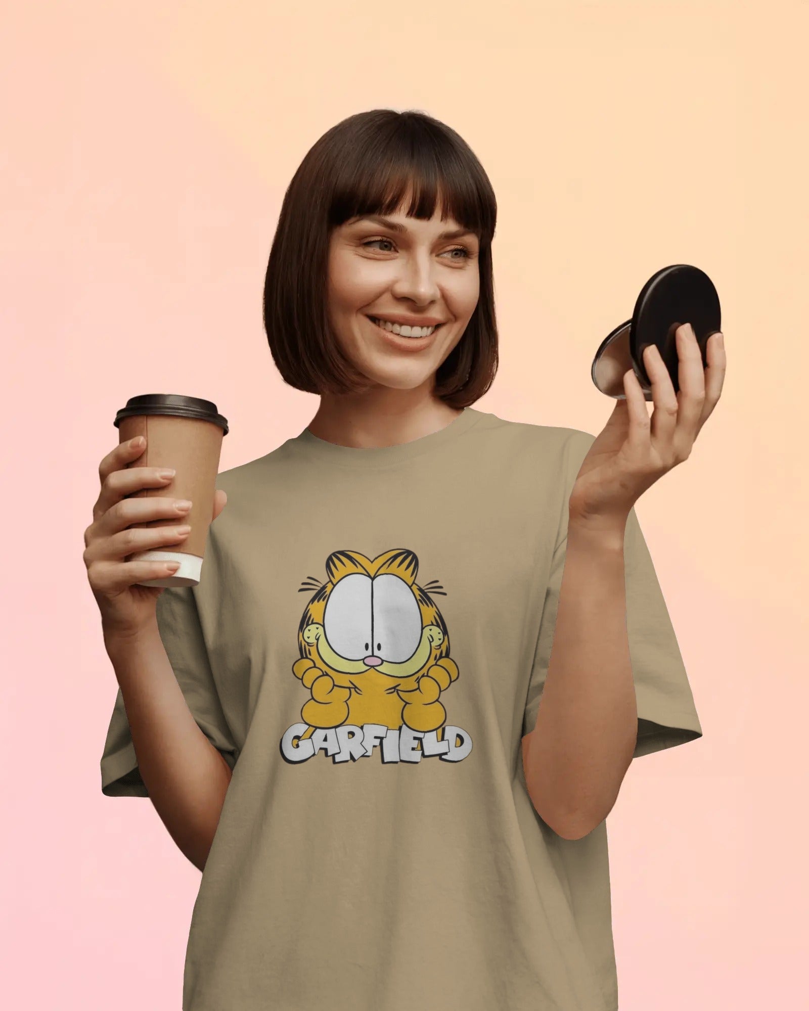 Garfield Mood Oversized T-Shirt