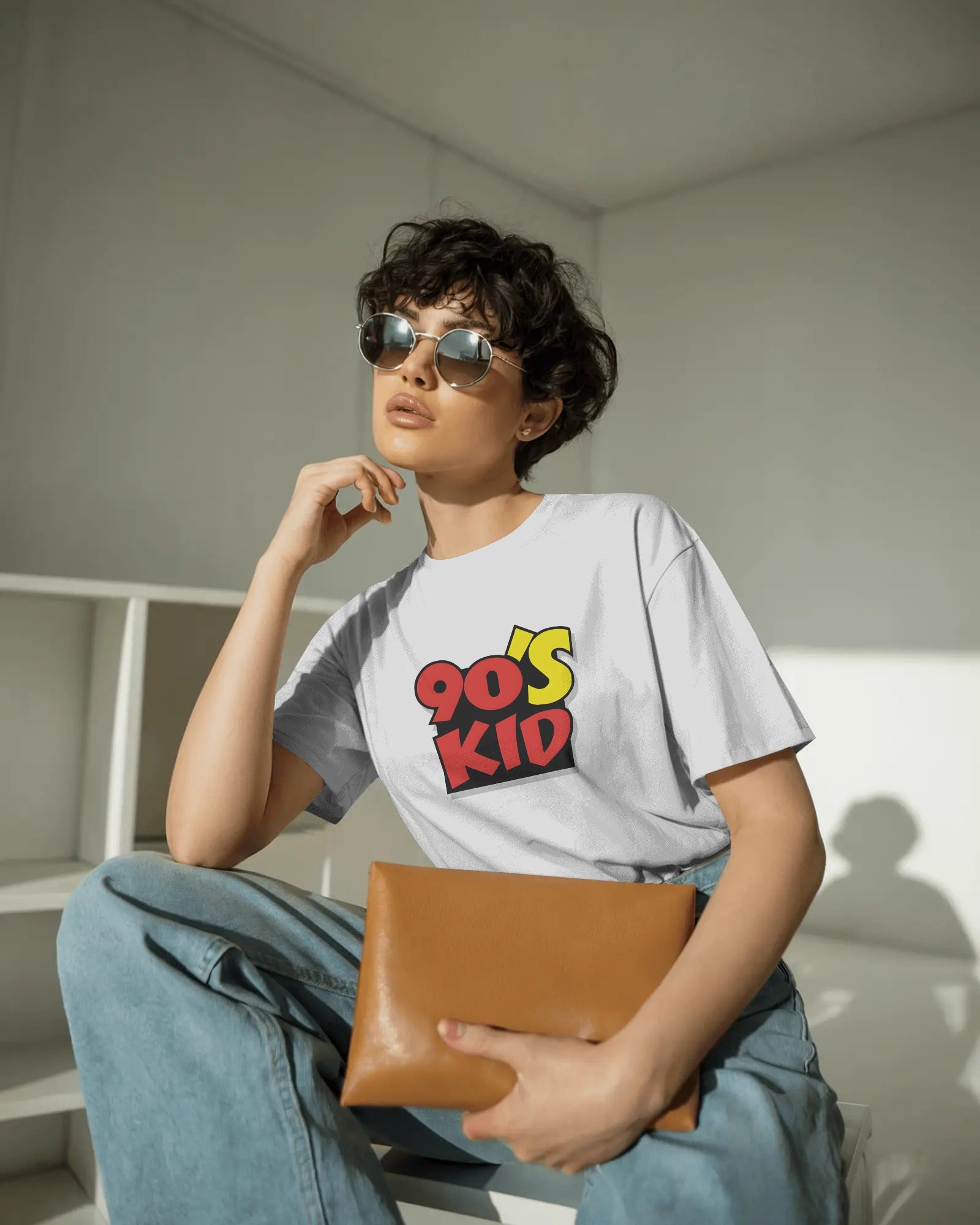 Proud 90's Kid Oversized Tee