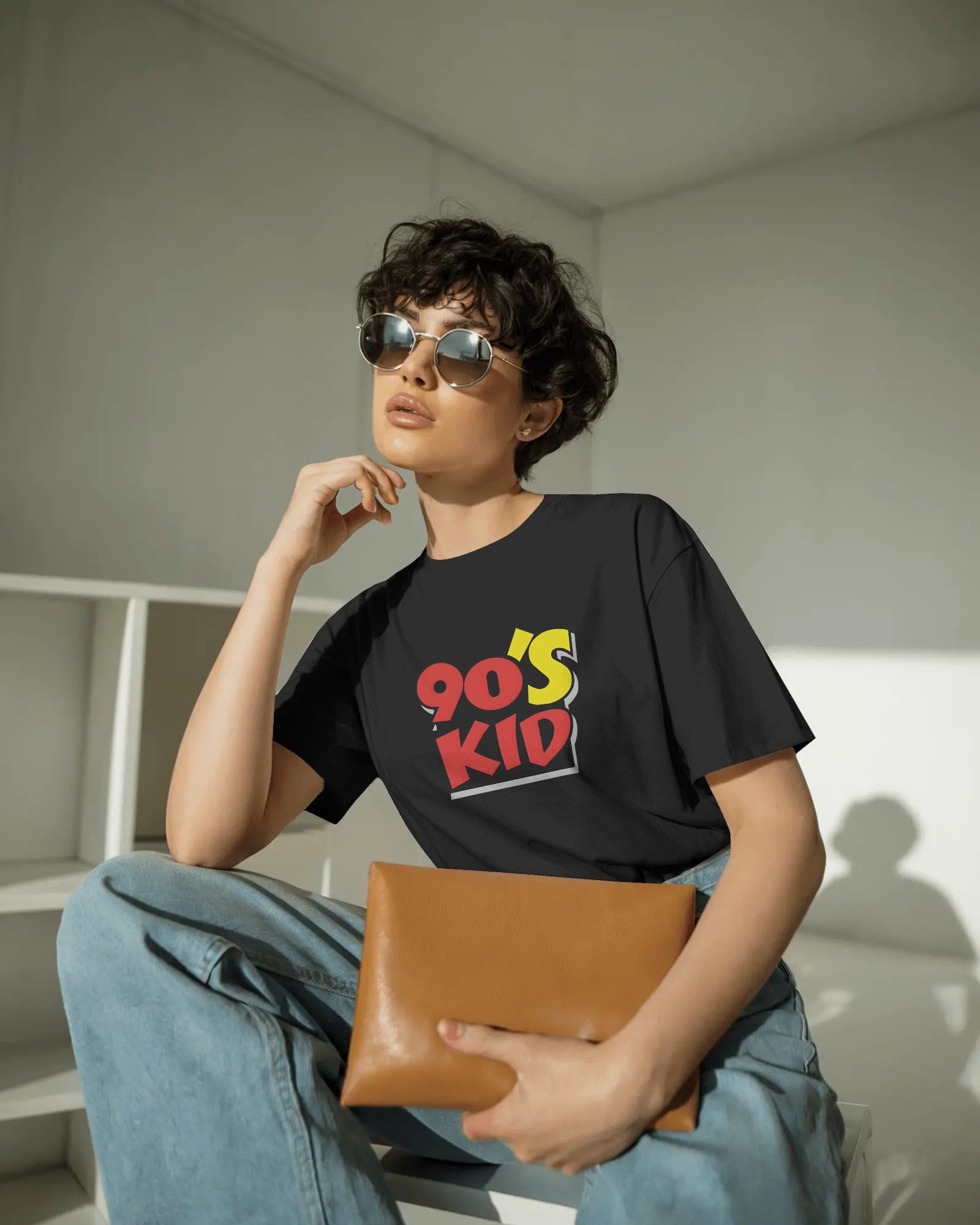 Proud 90's Kid Oversized Tee