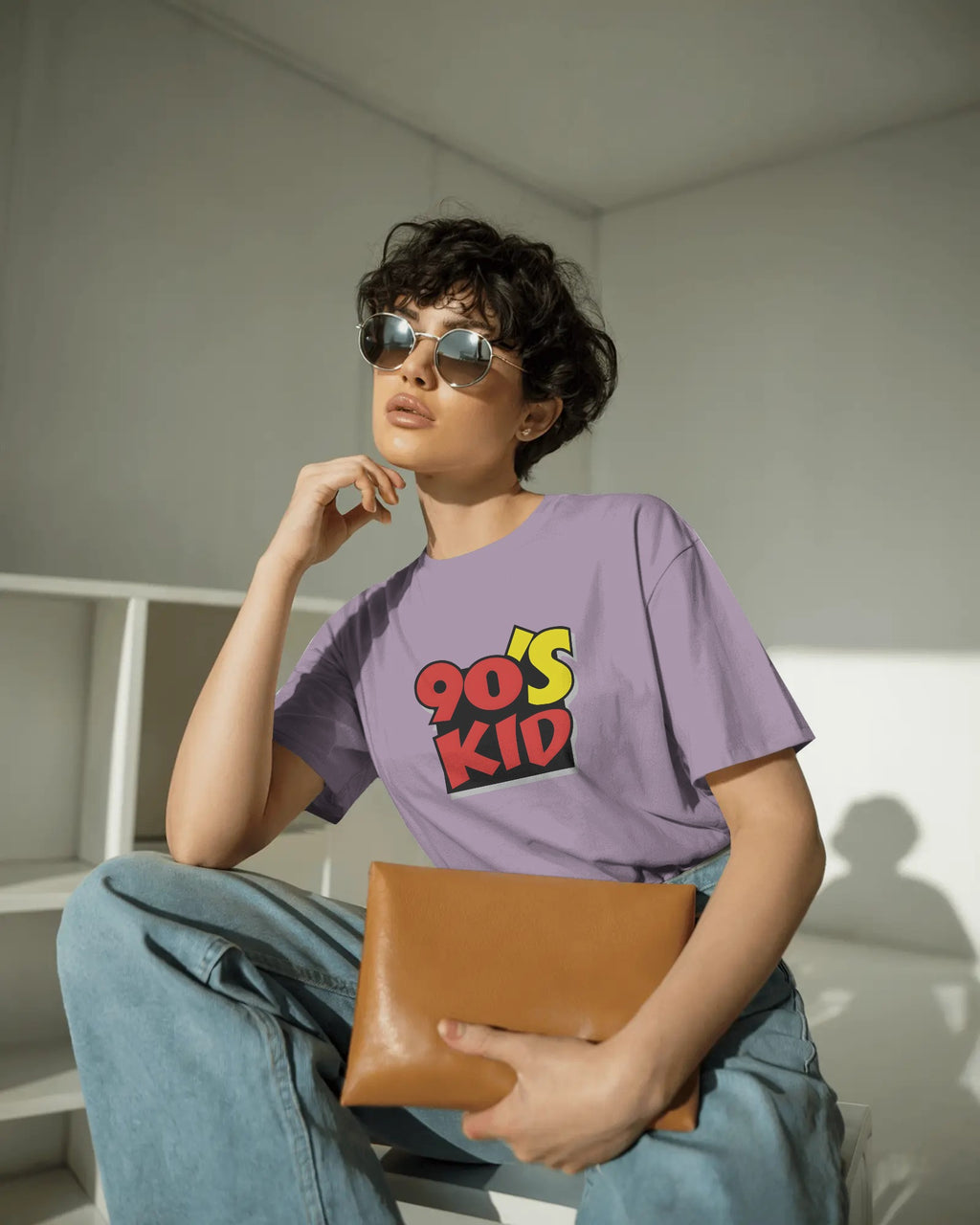Proud 90's Kid Oversized Tee