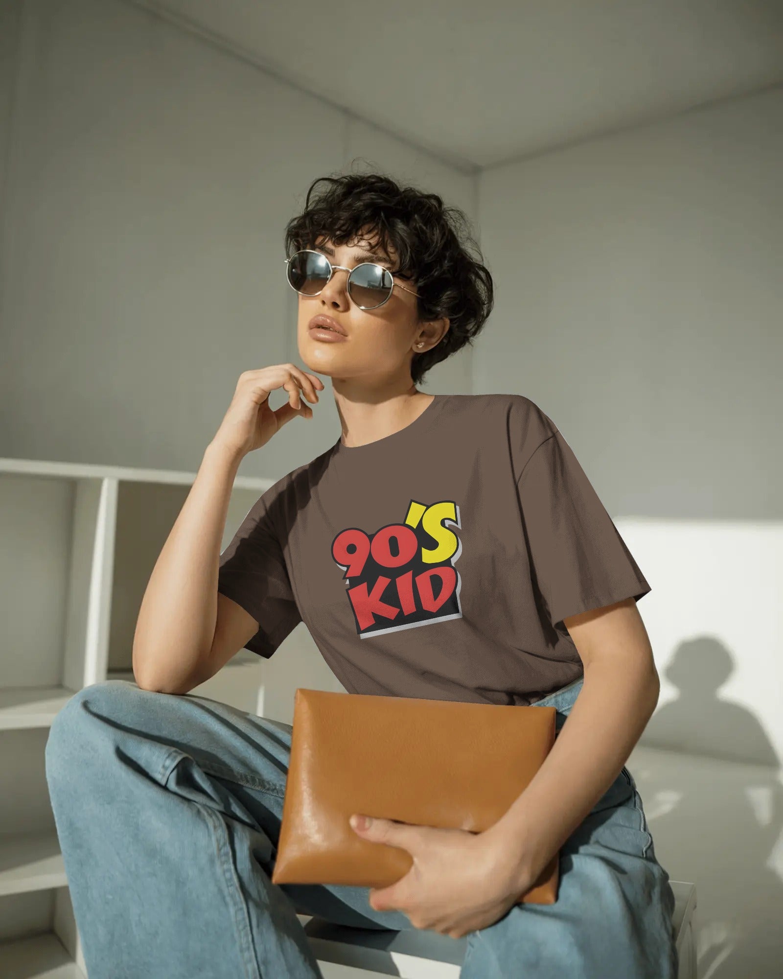 Proud 90's Kid Oversized Tee