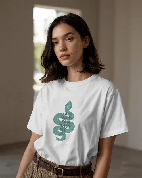 "Look What You Made Me Do” Snake Tee