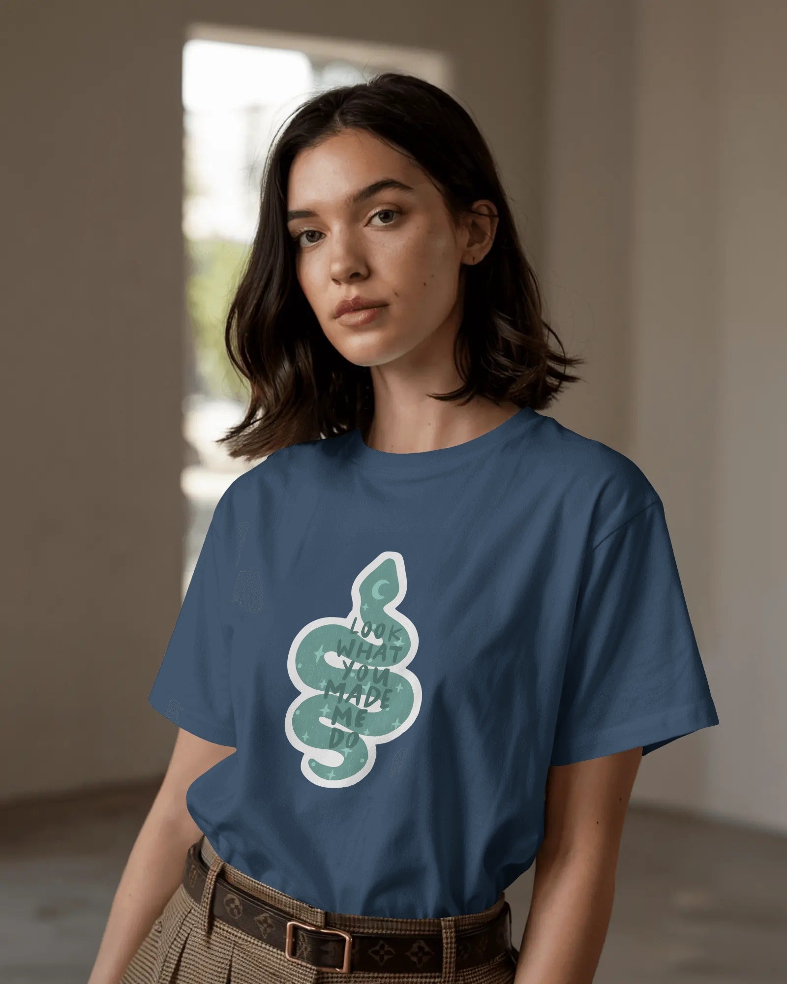 "Look What You Made Me Do” Snake Tee