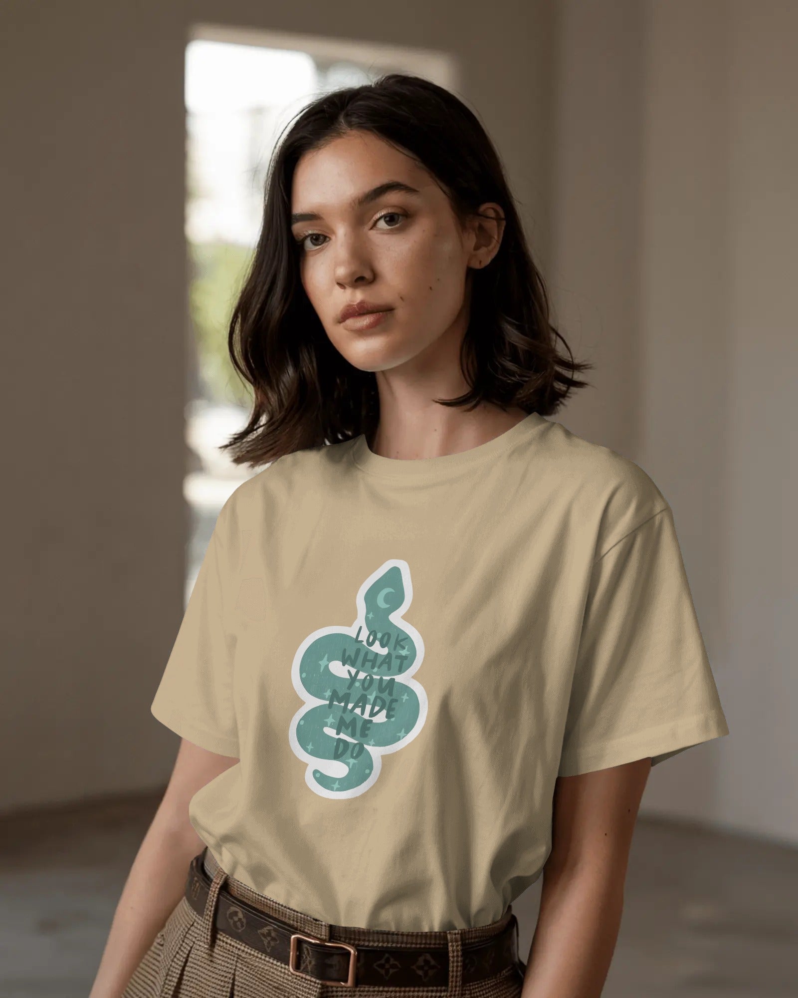 "Look What You Made Me Do” Snake Tee