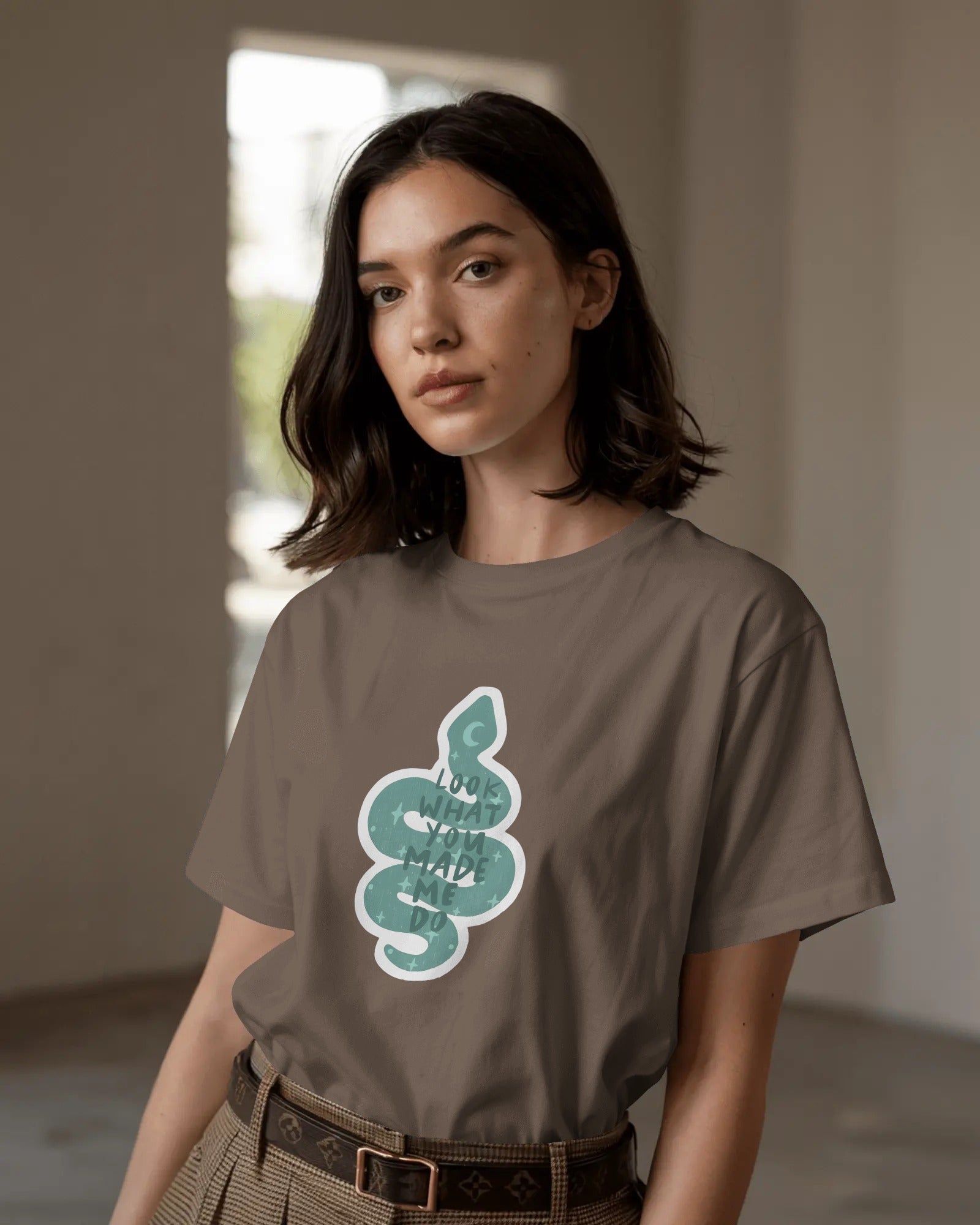 "Look What You Made Me Do” Snake Tee