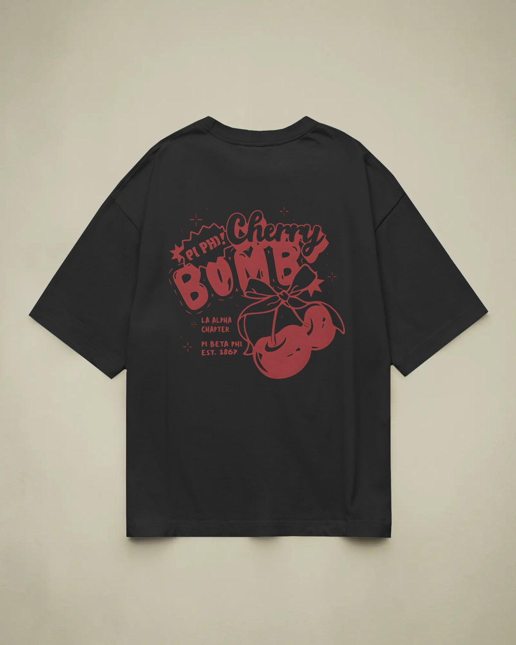 Cherry Bomb Oversized Tee
