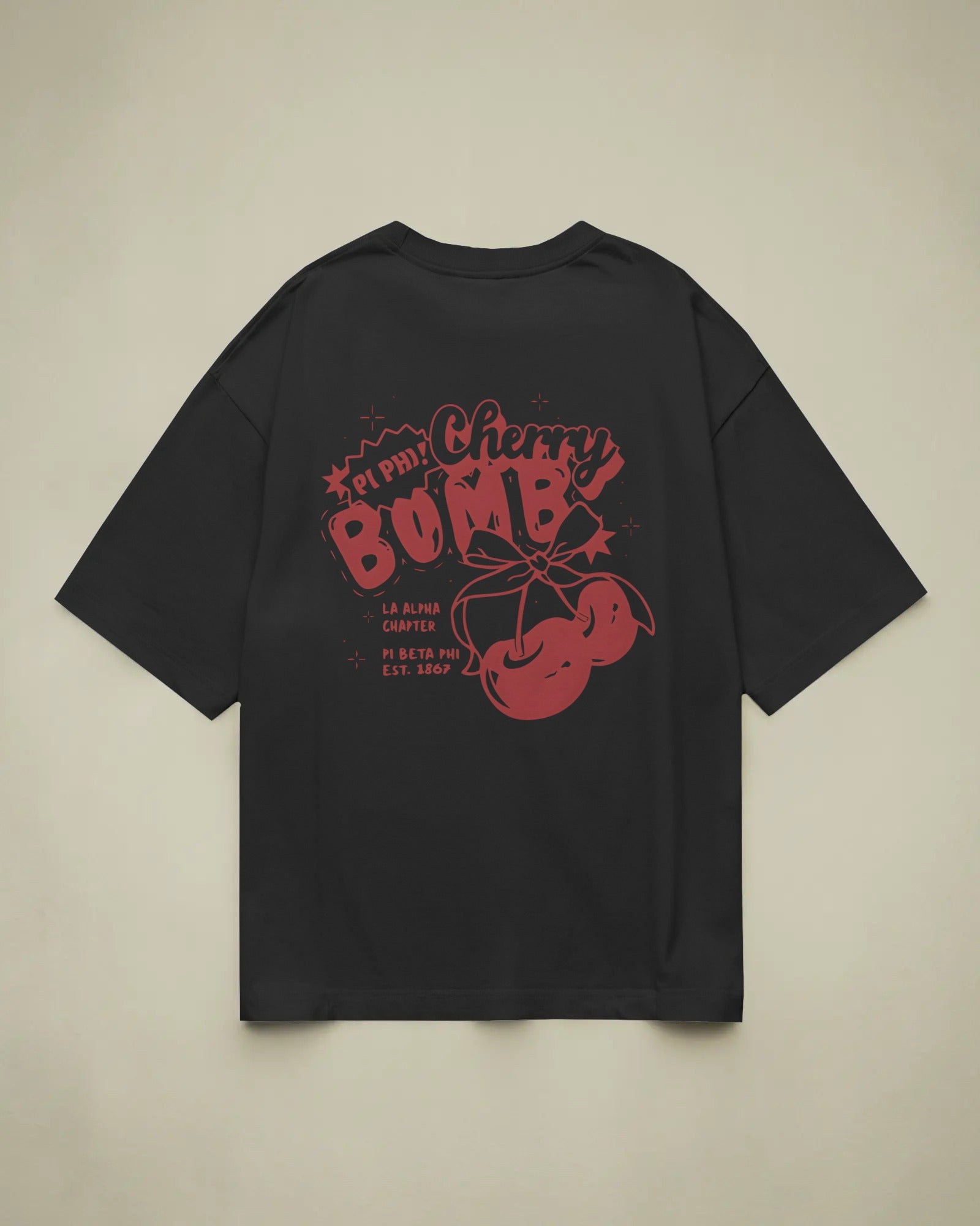 Cherry Bomb Oversized Tee