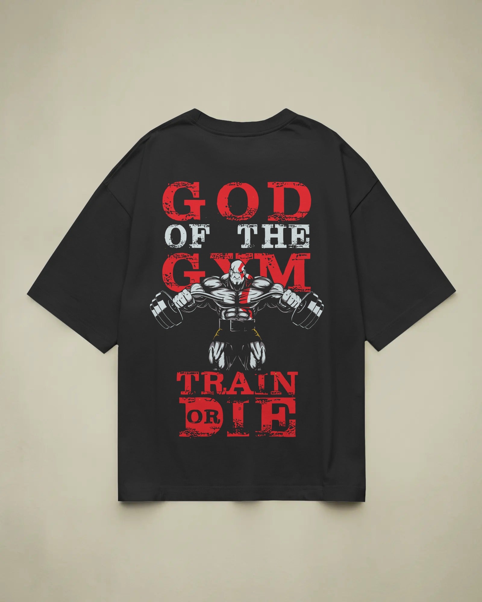 God of the Gym Oversized Graphic T-Shirt
