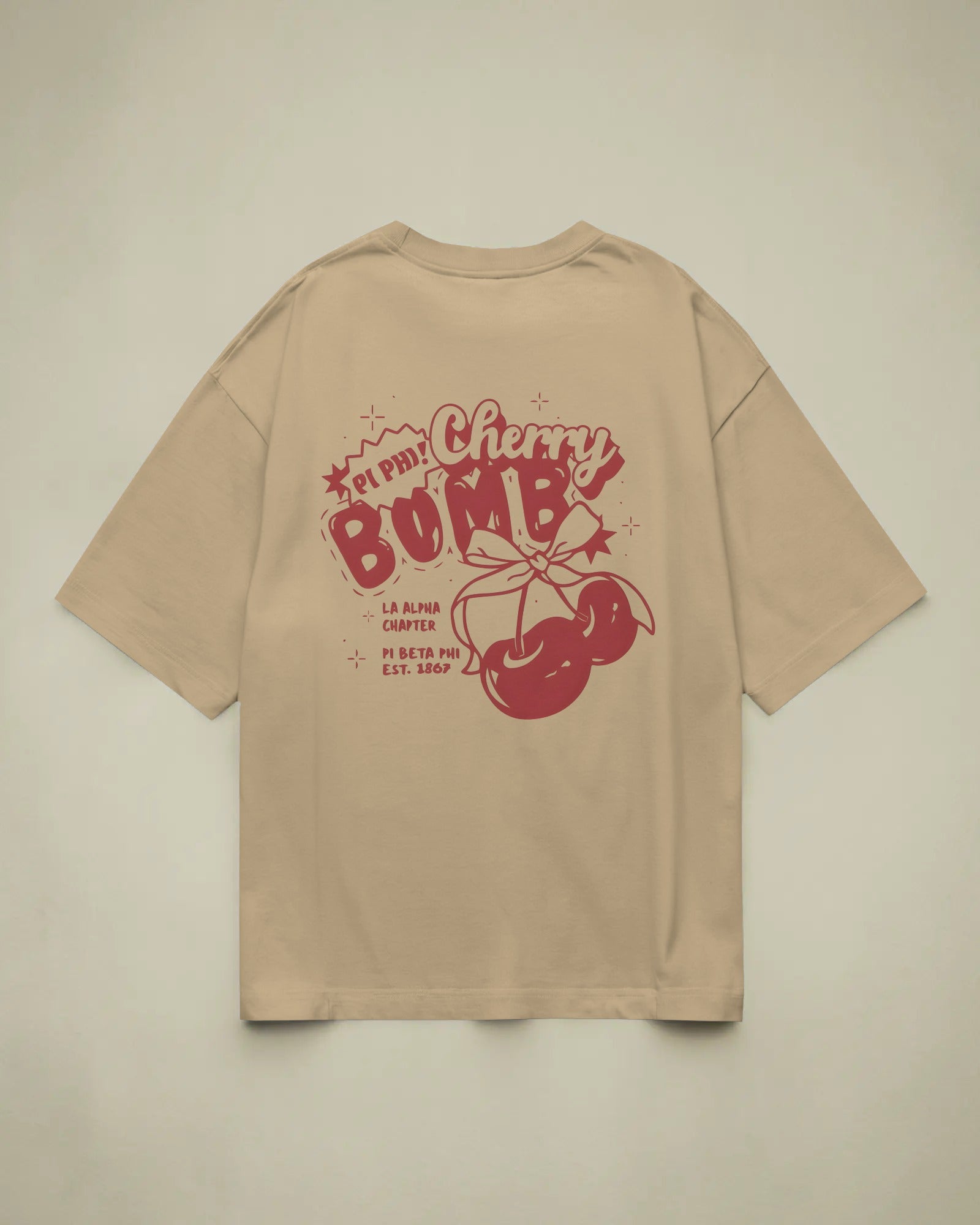 Cherry Bomb Oversized Tee