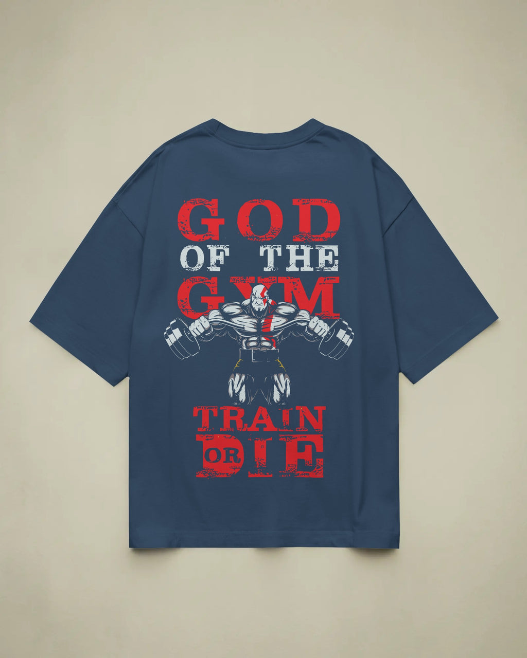 God of the Gym Oversized Graphic T-Shirt
