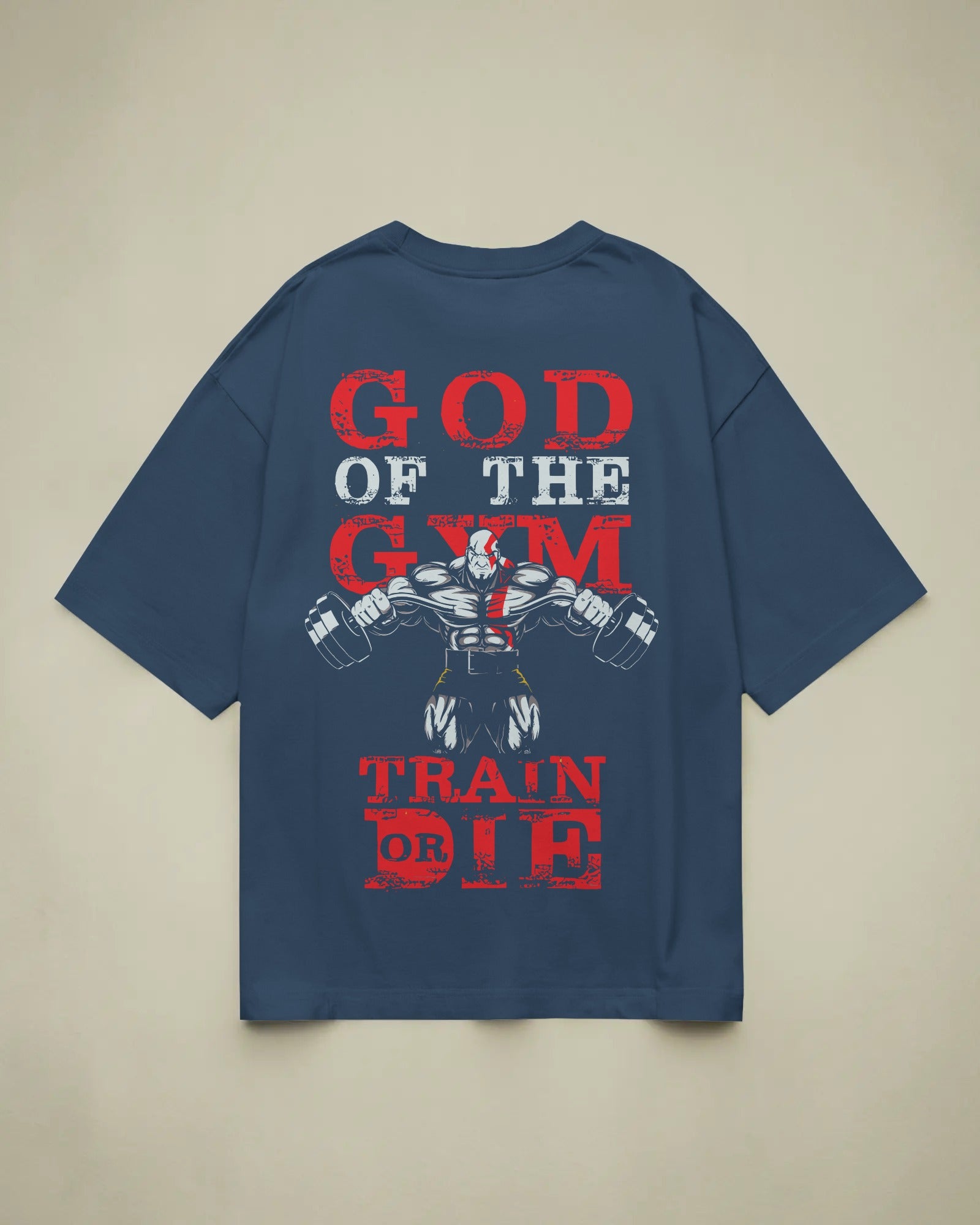 God of the Gym Oversized Graphic T-Shirt