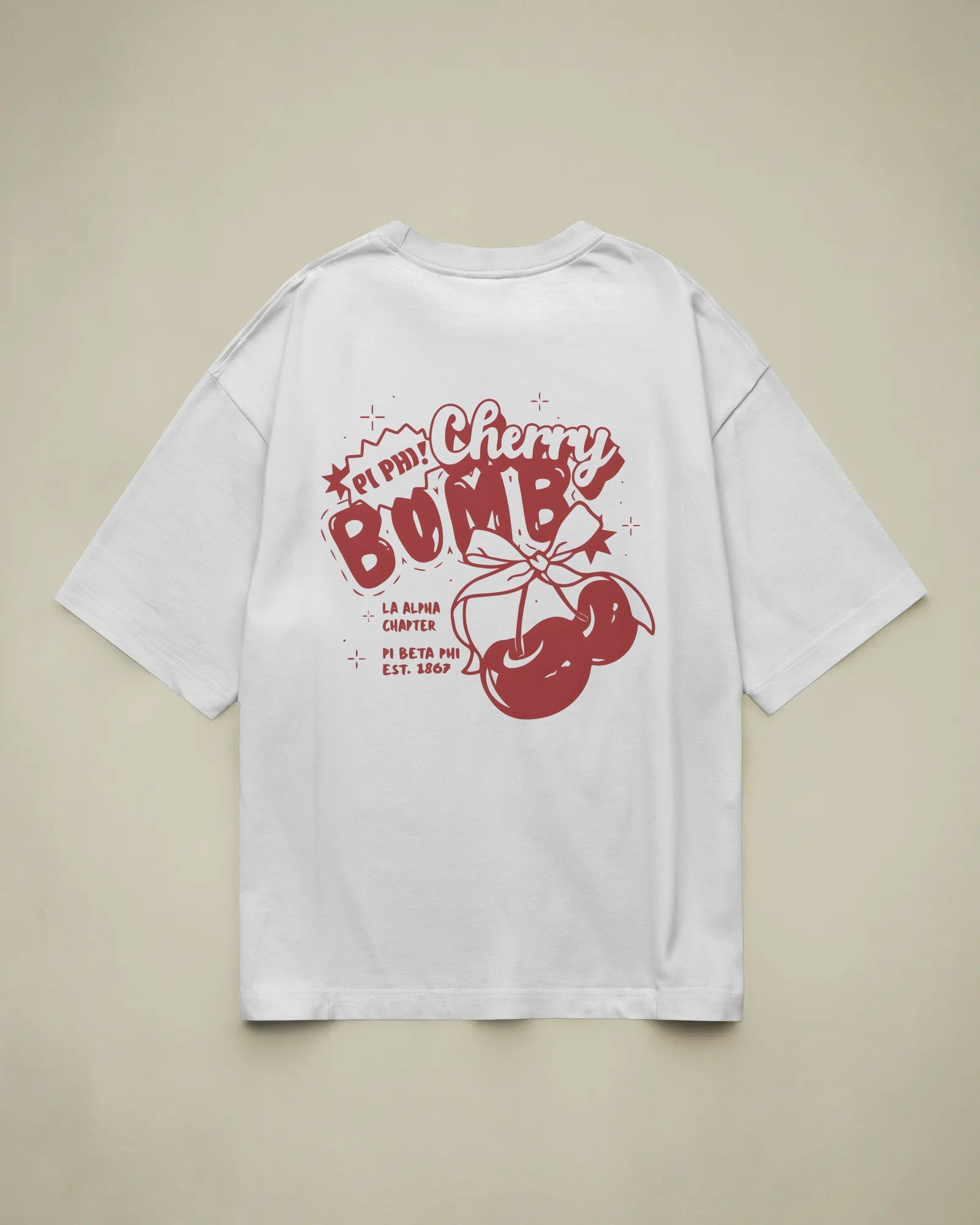 Cherry Bomb Oversized Tee