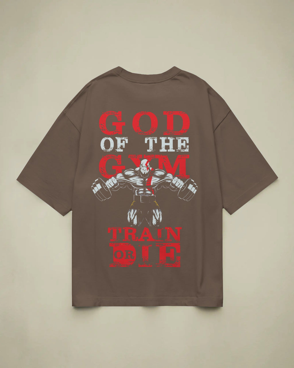 God of the Gym Oversized Graphic T-Shirt