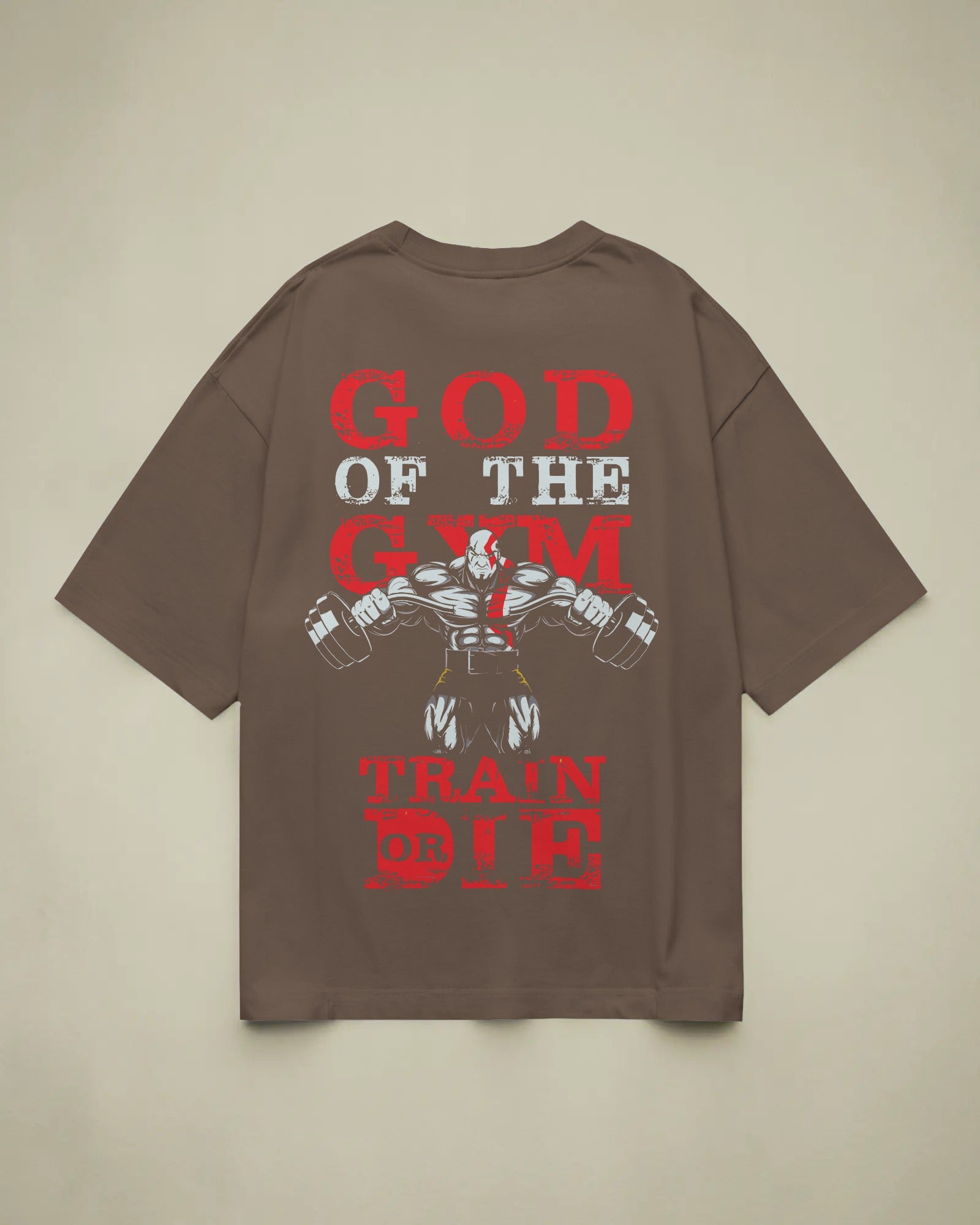 God of the Gym Oversized Graphic T-Shirt
