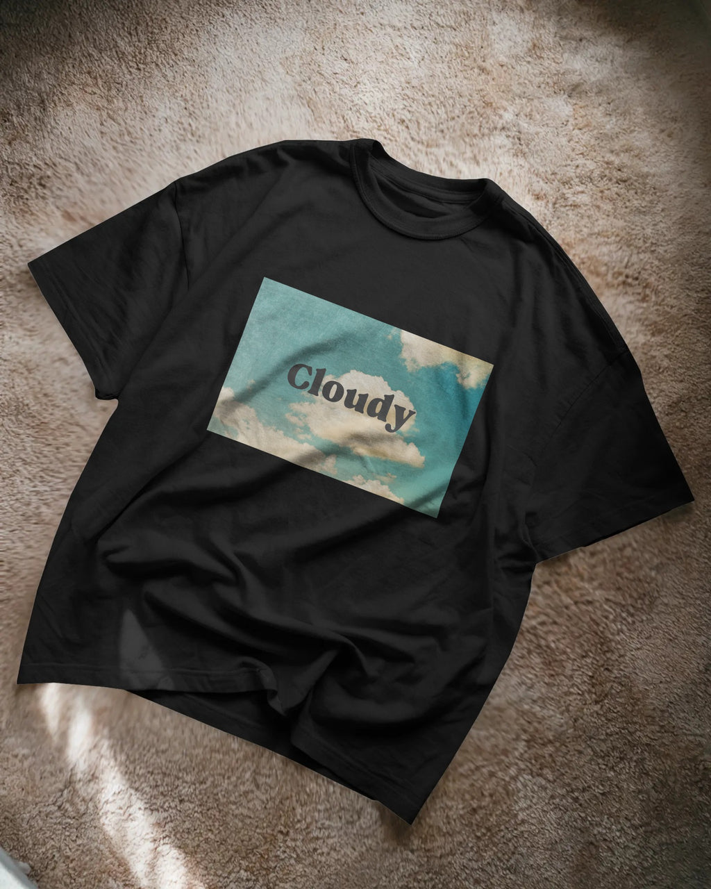 Soft Cloud Aesthetic Oversized T-Shirt