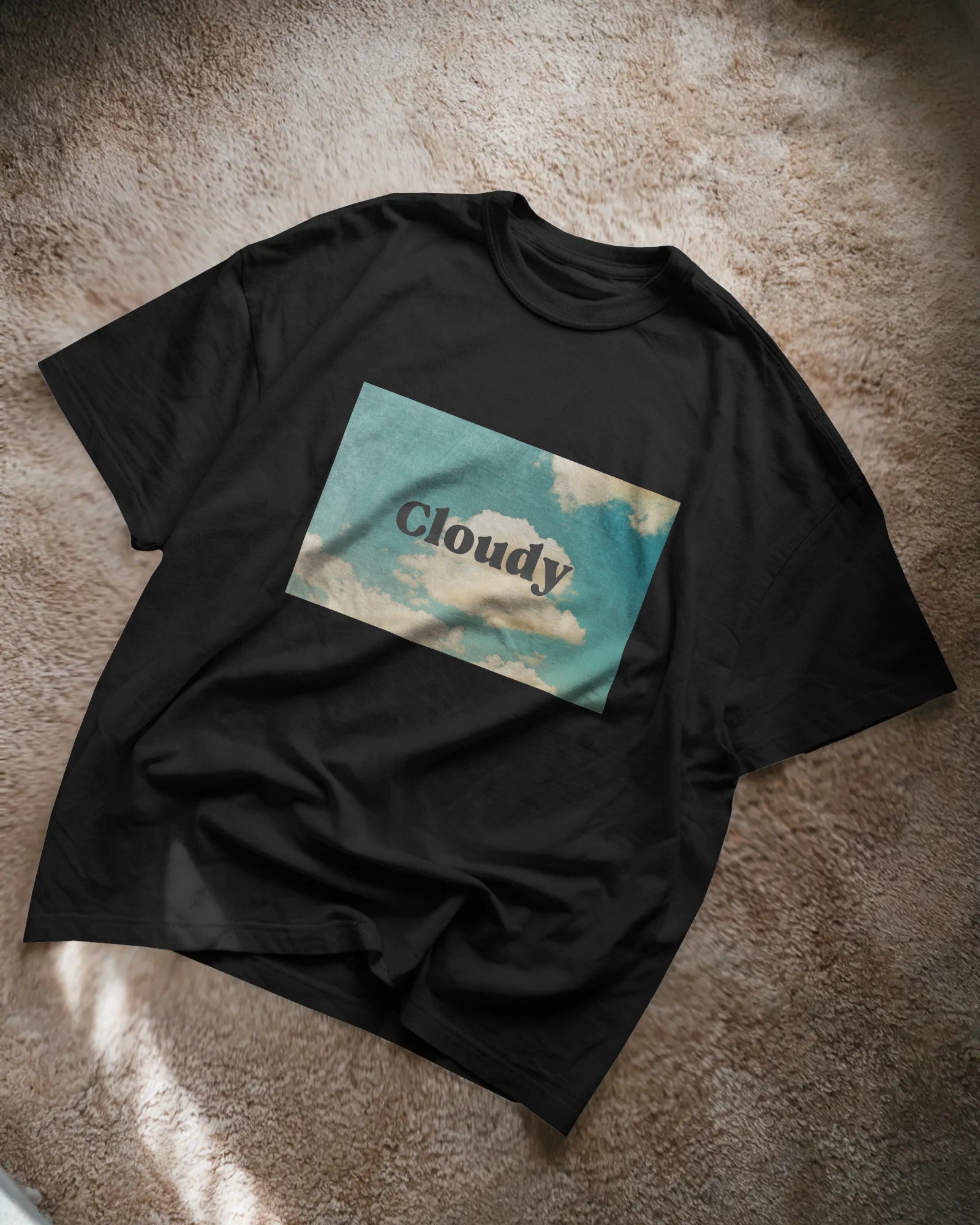 Soft Cloud Aesthetic Oversized T-Shirt