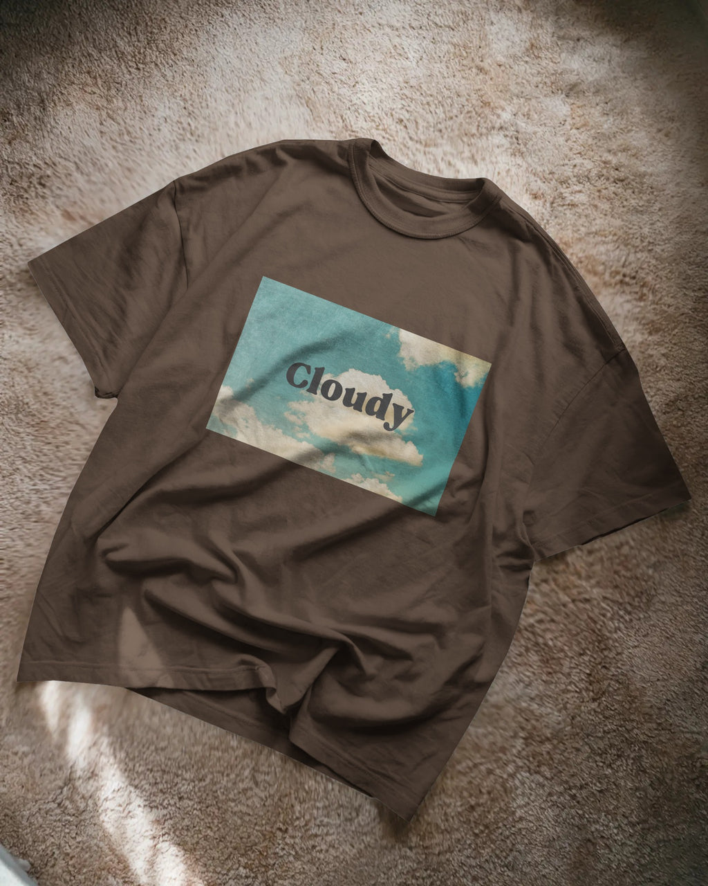 Soft Cloud Aesthetic Oversized T-Shirt