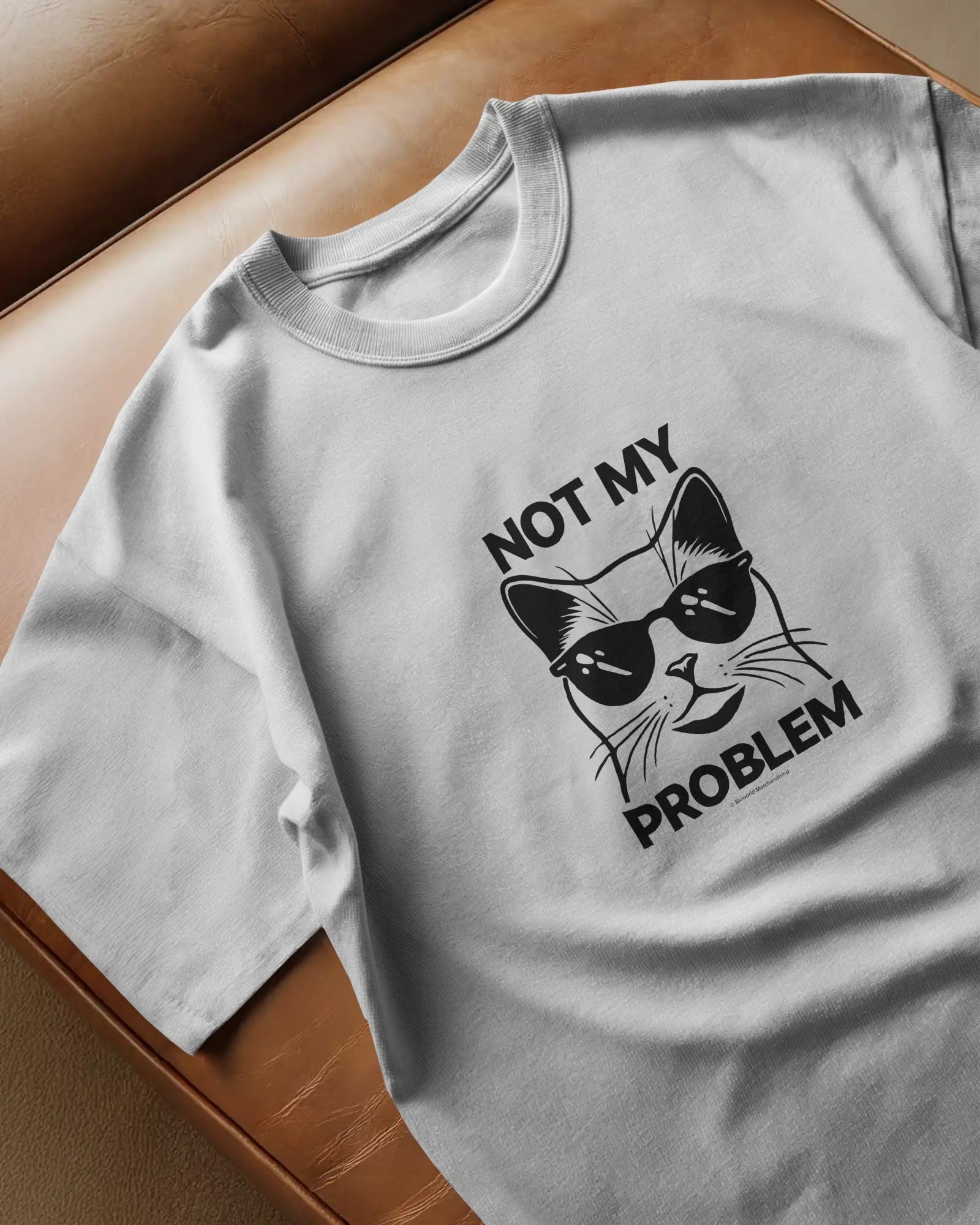 Not My Problem Cat Tee