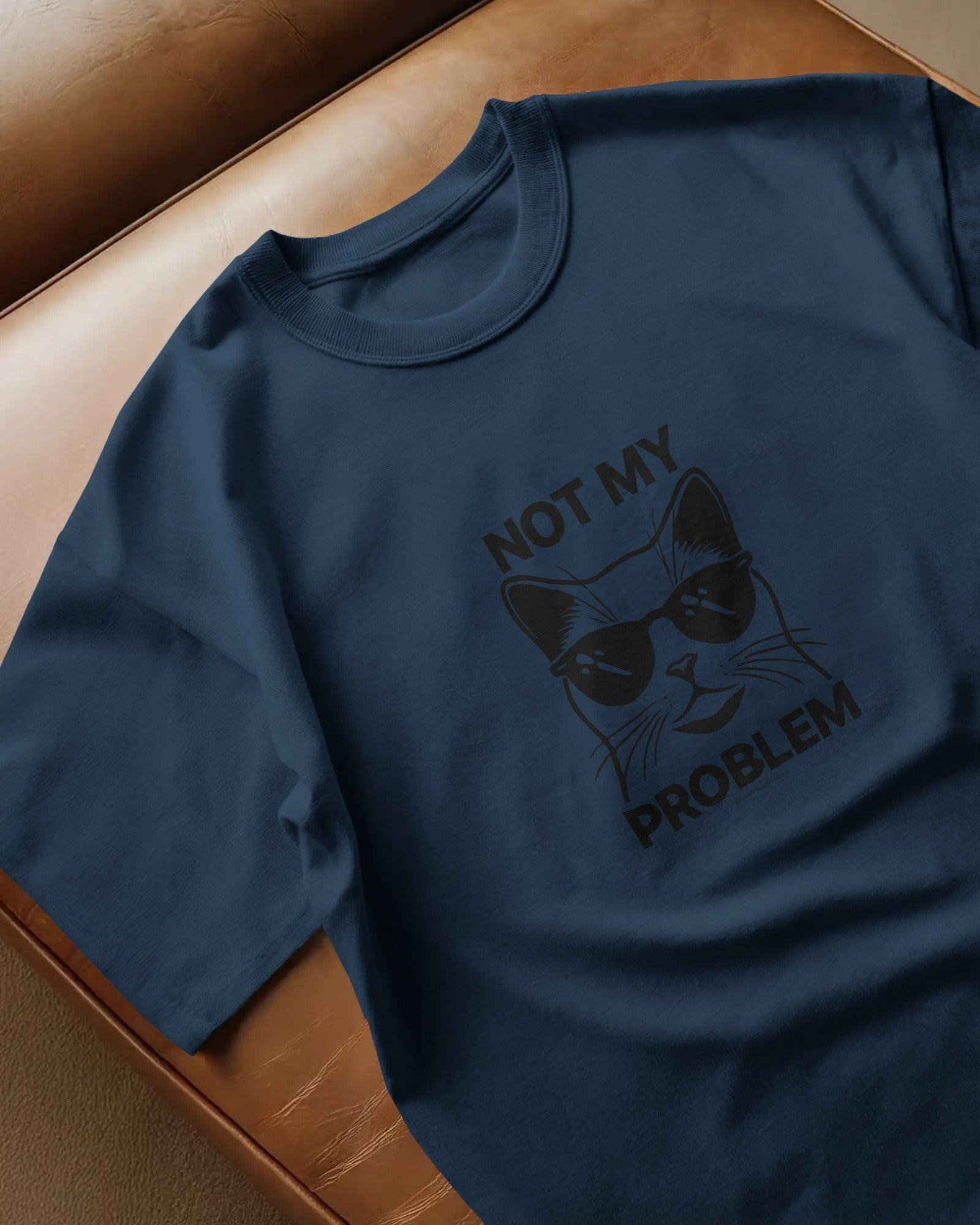 Not My Problem Cat Tee