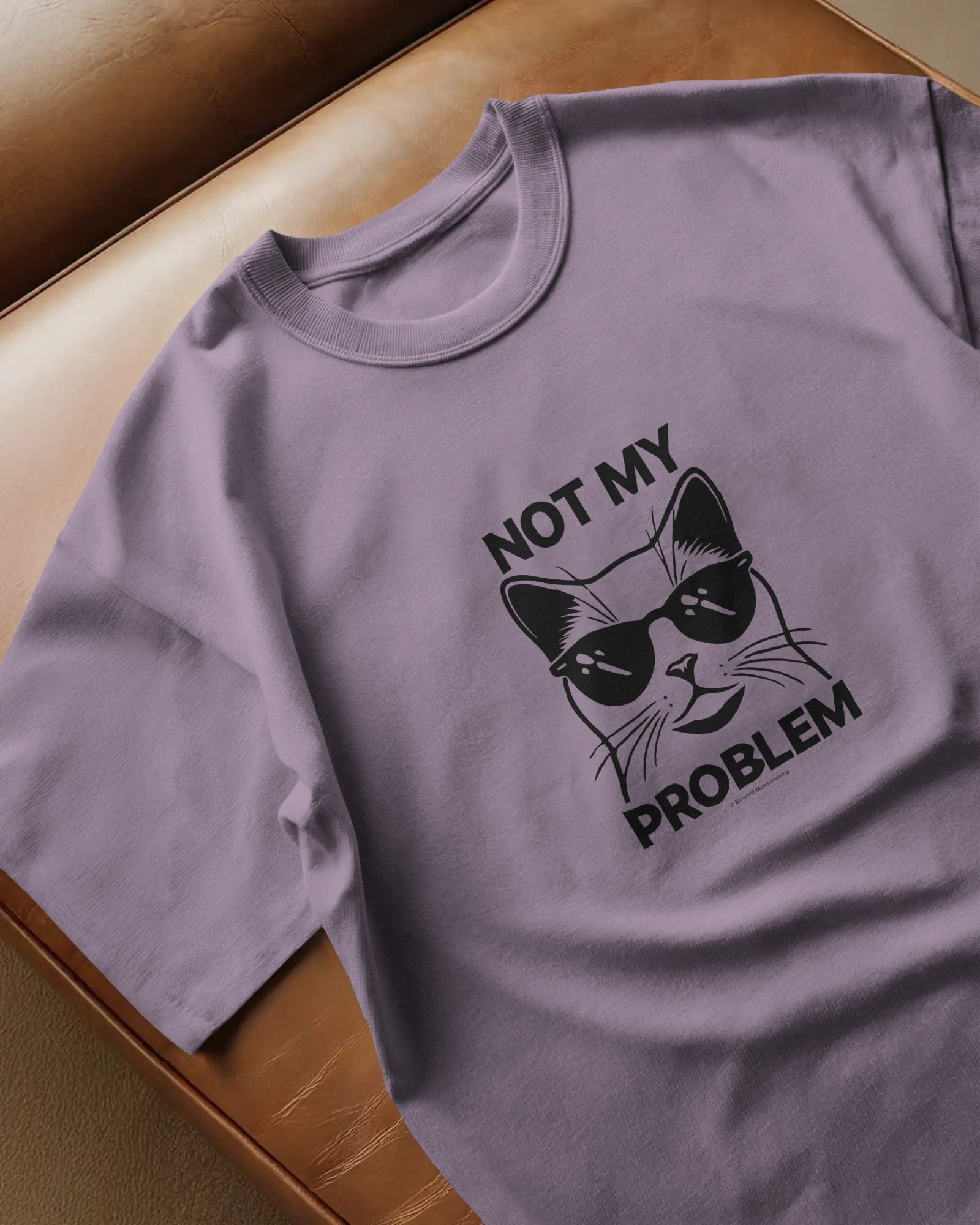 Not My Problem Cat Tee