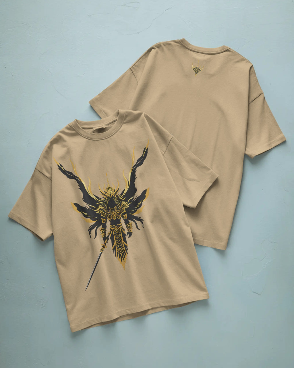 Egyptian Nihonga Warrior Oversized T-Shirt