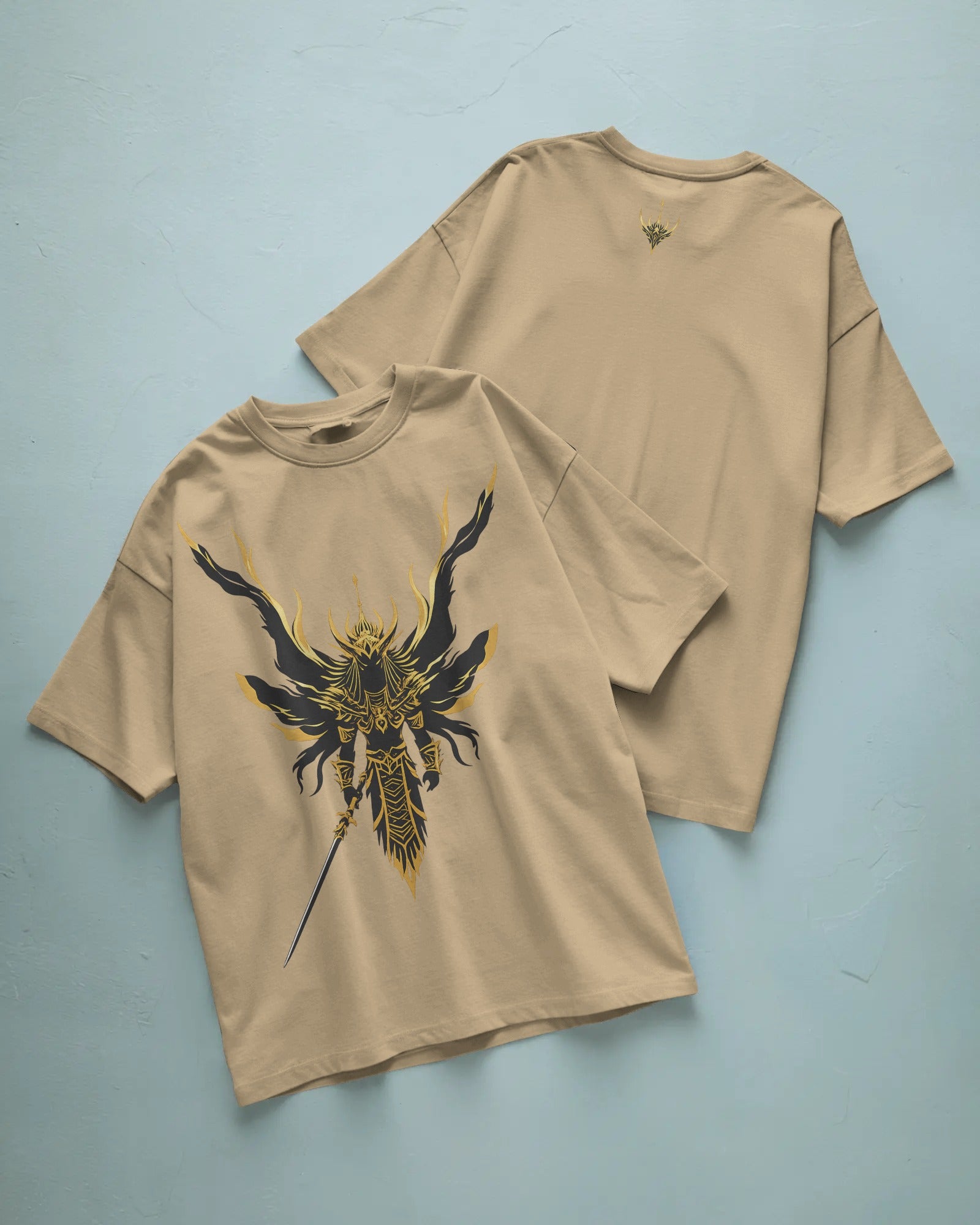 Egyptian Nihonga Warrior Oversized T-Shirt