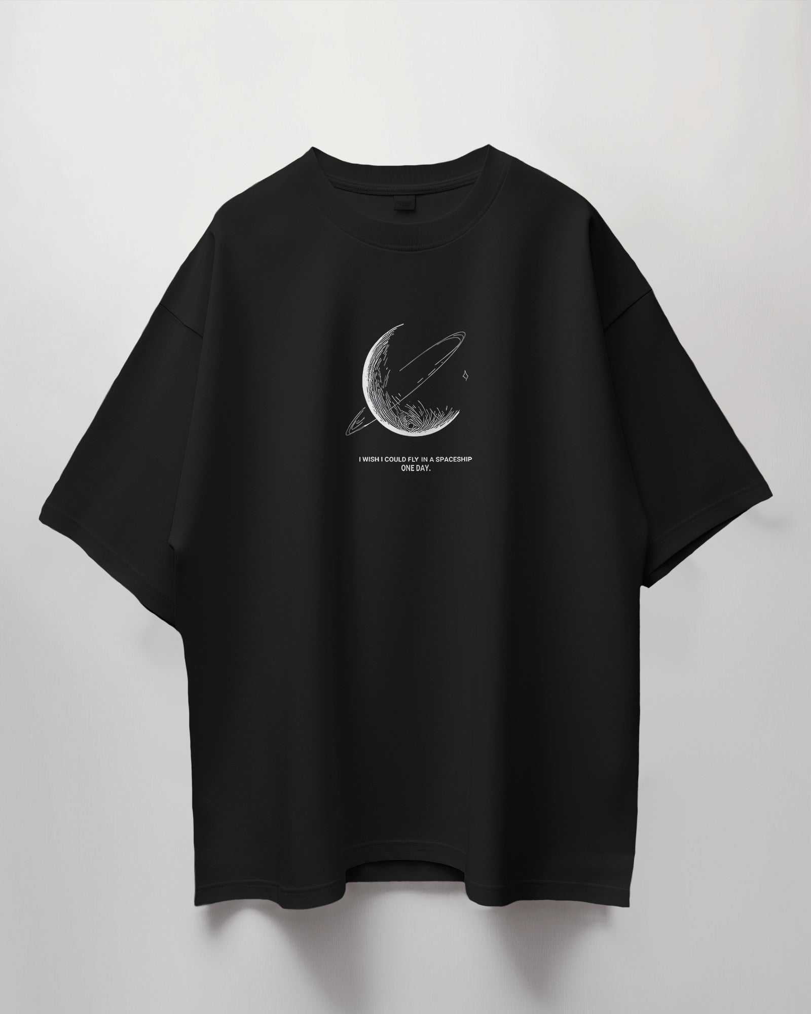 Crescent Moon Oversized T-Shirt