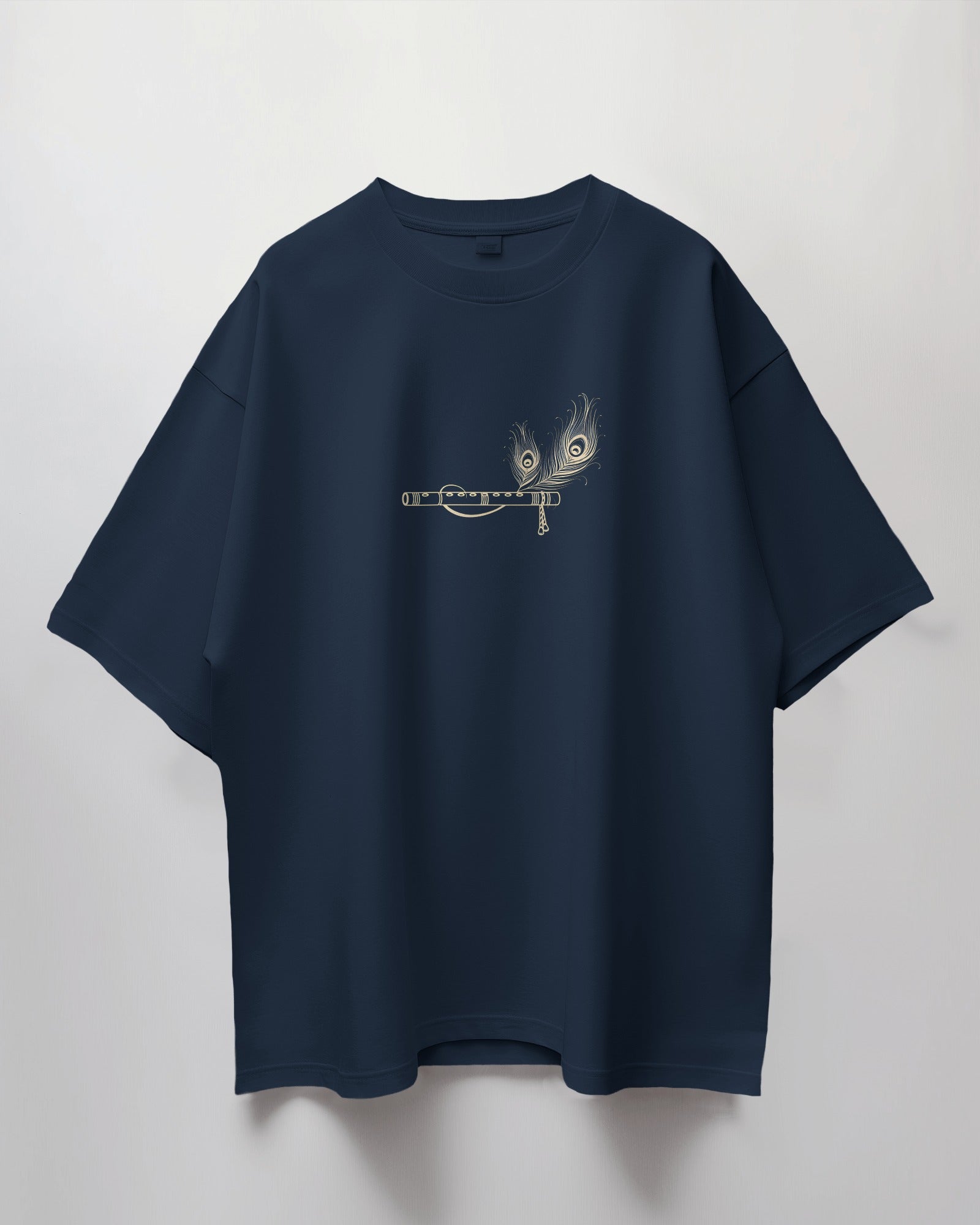 Krishna Flute Oversized T-Shirt