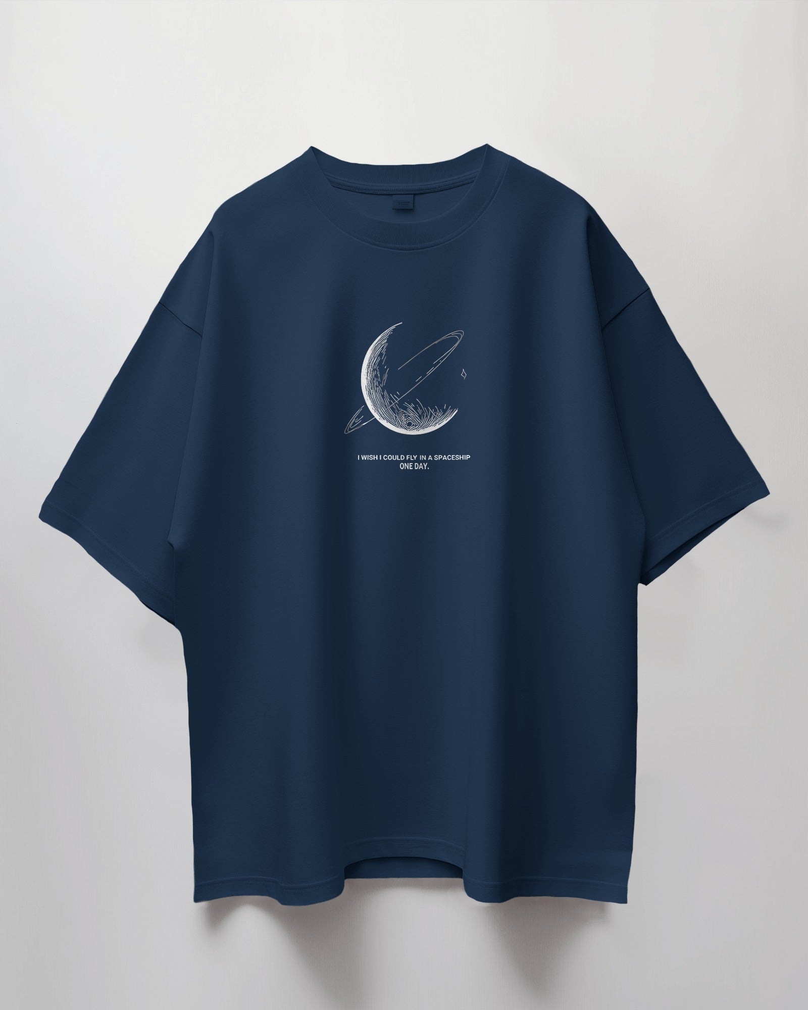 Crescent Moon Oversized T-Shirt