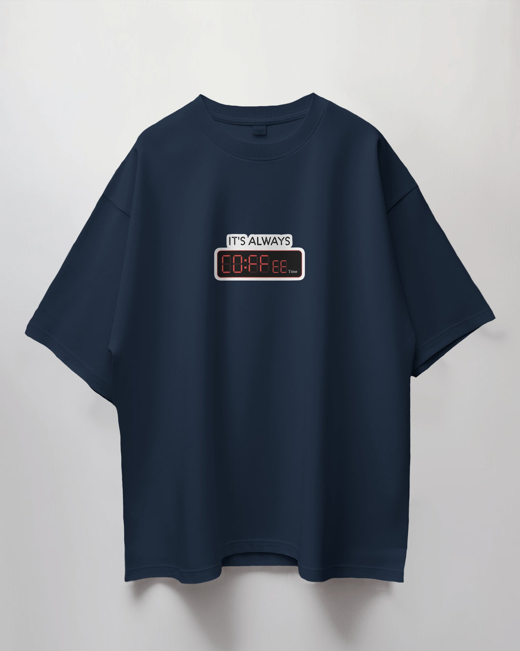 Coffee O’Clock Oversized T-Shirt