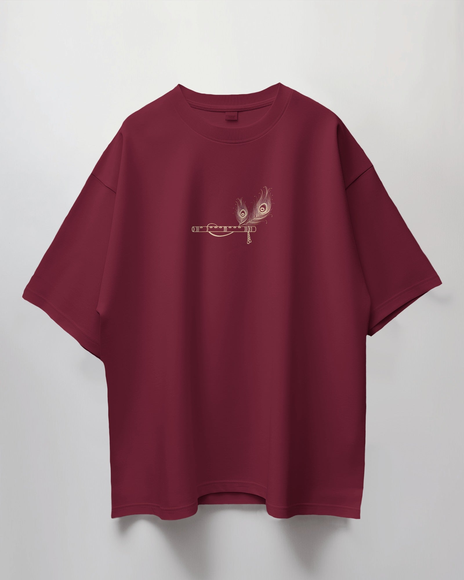 Krishna Flute Oversized T-Shirt